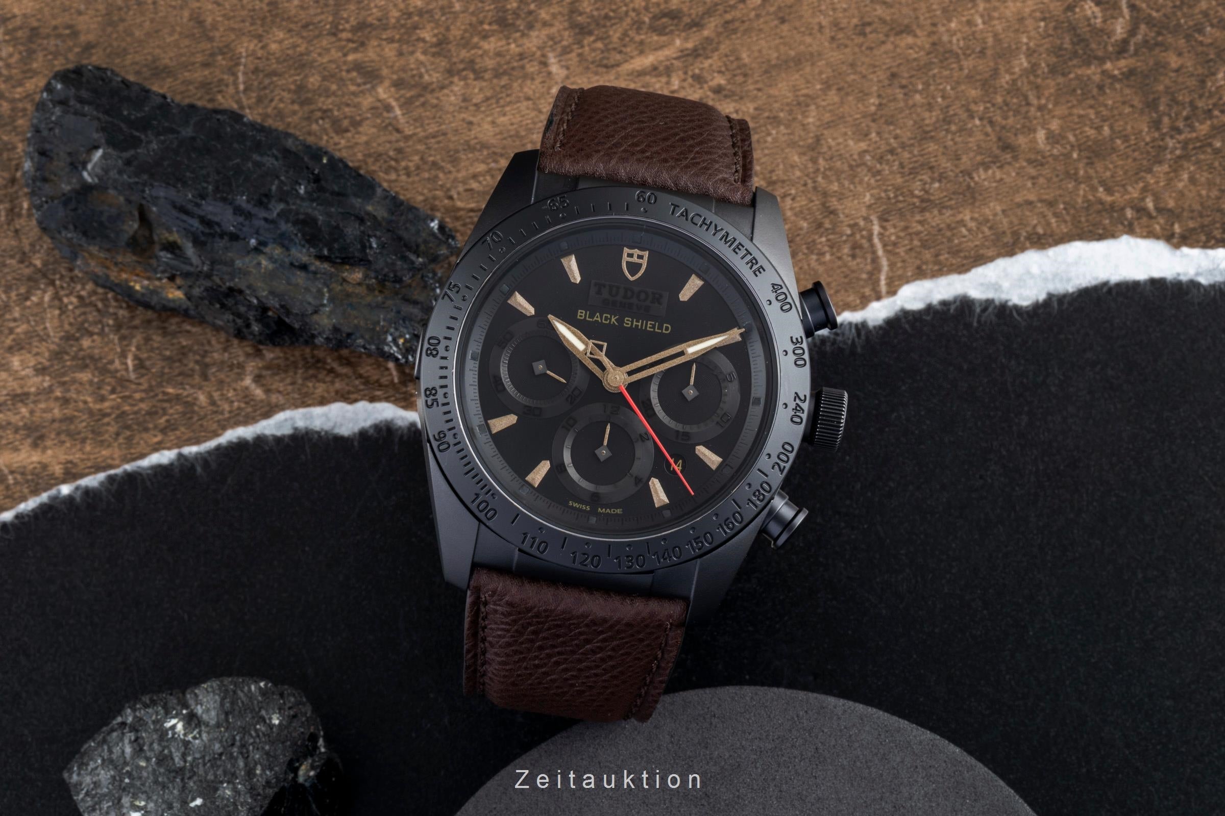 Tudor Fastrider Black Shield Chronograph Automatik Ref. 42000CN B&P 2014 [2506979]