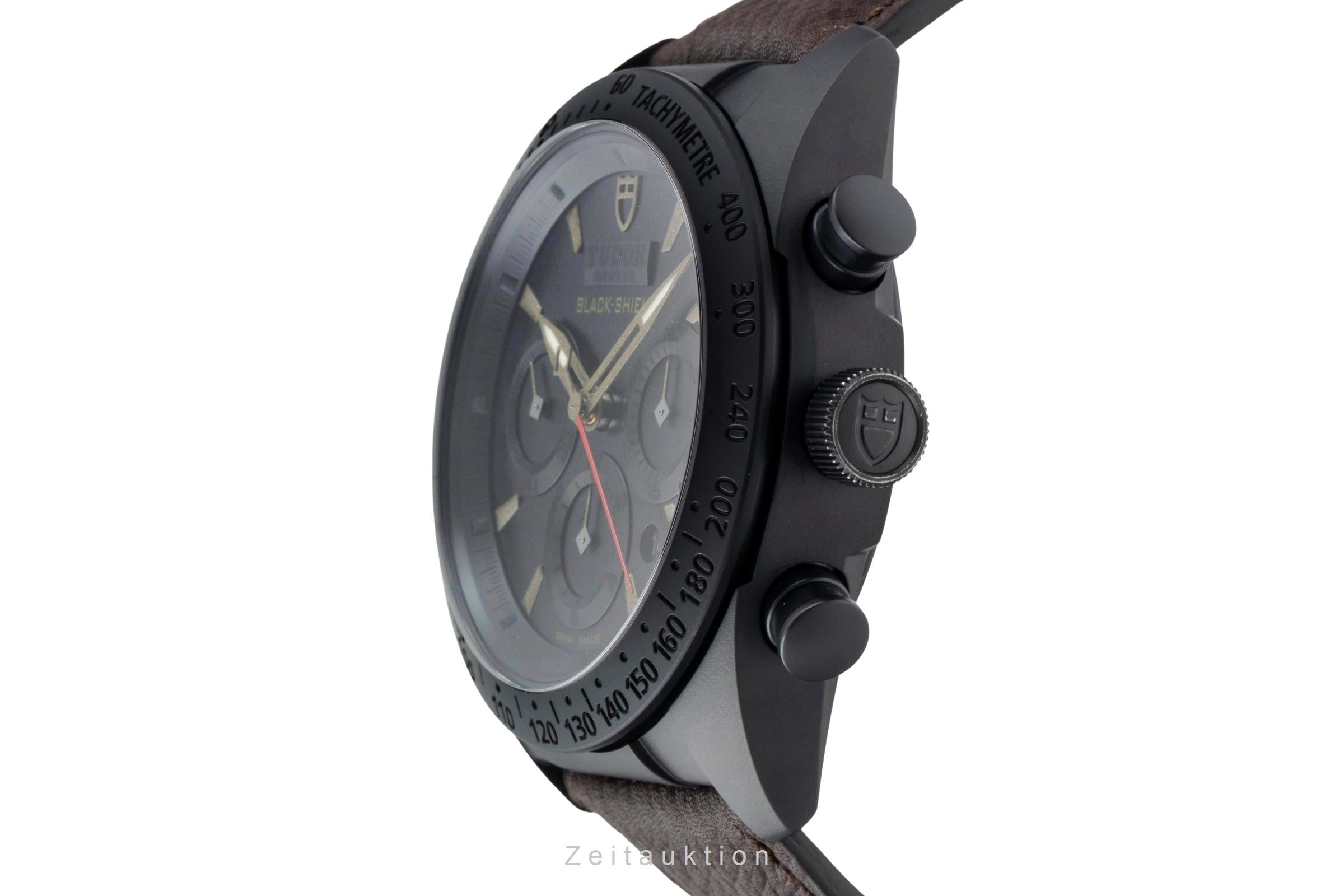 Tudor Fastrider Black Shield Chronograph Automatik Ref. 42000CN B&P 2014 [2506979]