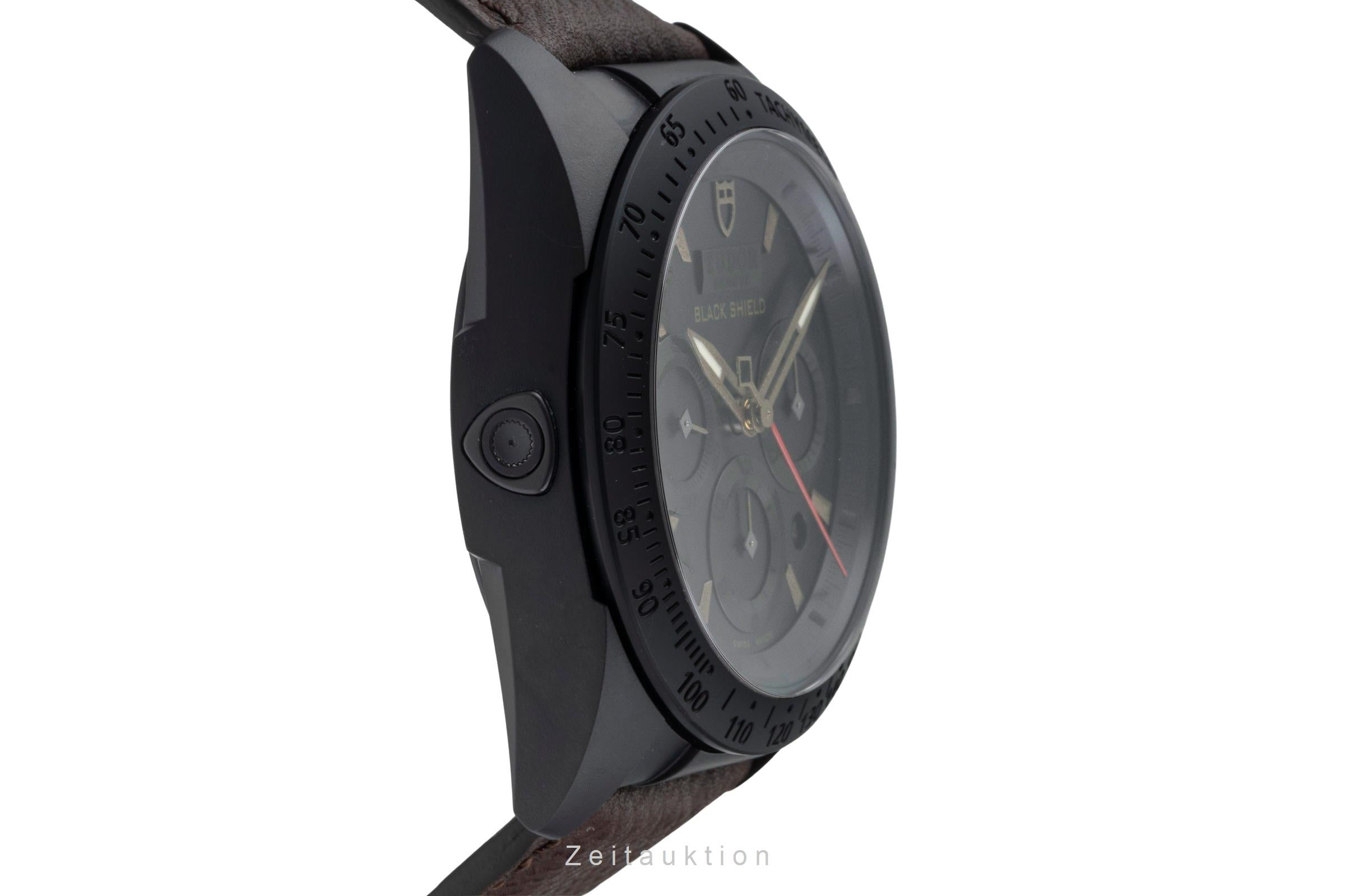Tudor Fastrider Black Shield Chronograph Automatik Ref. 42000CN B&P 2014 [2506979]
