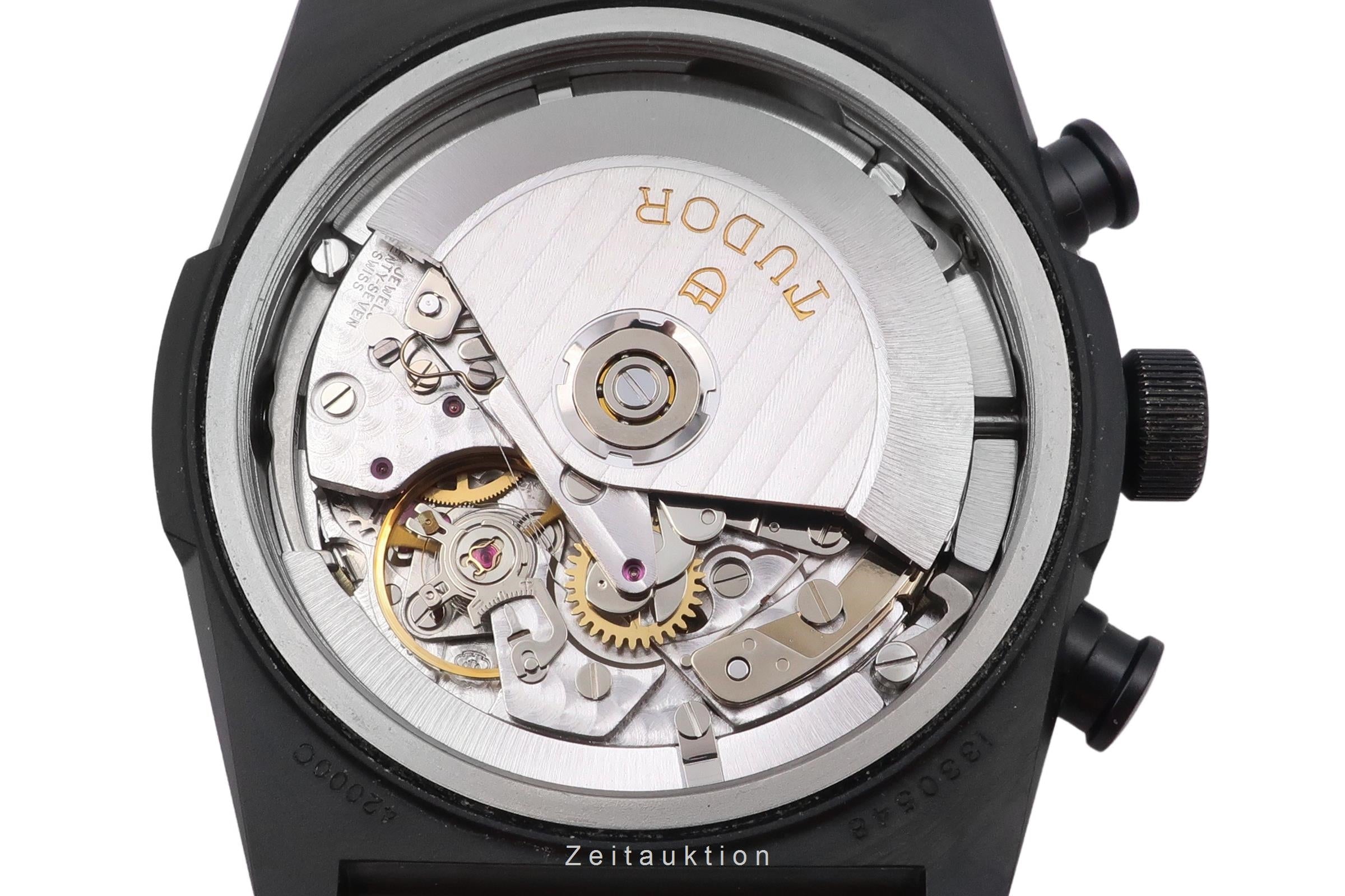 Tudor Black Shield chronograph ceramic / steel automatic Ref