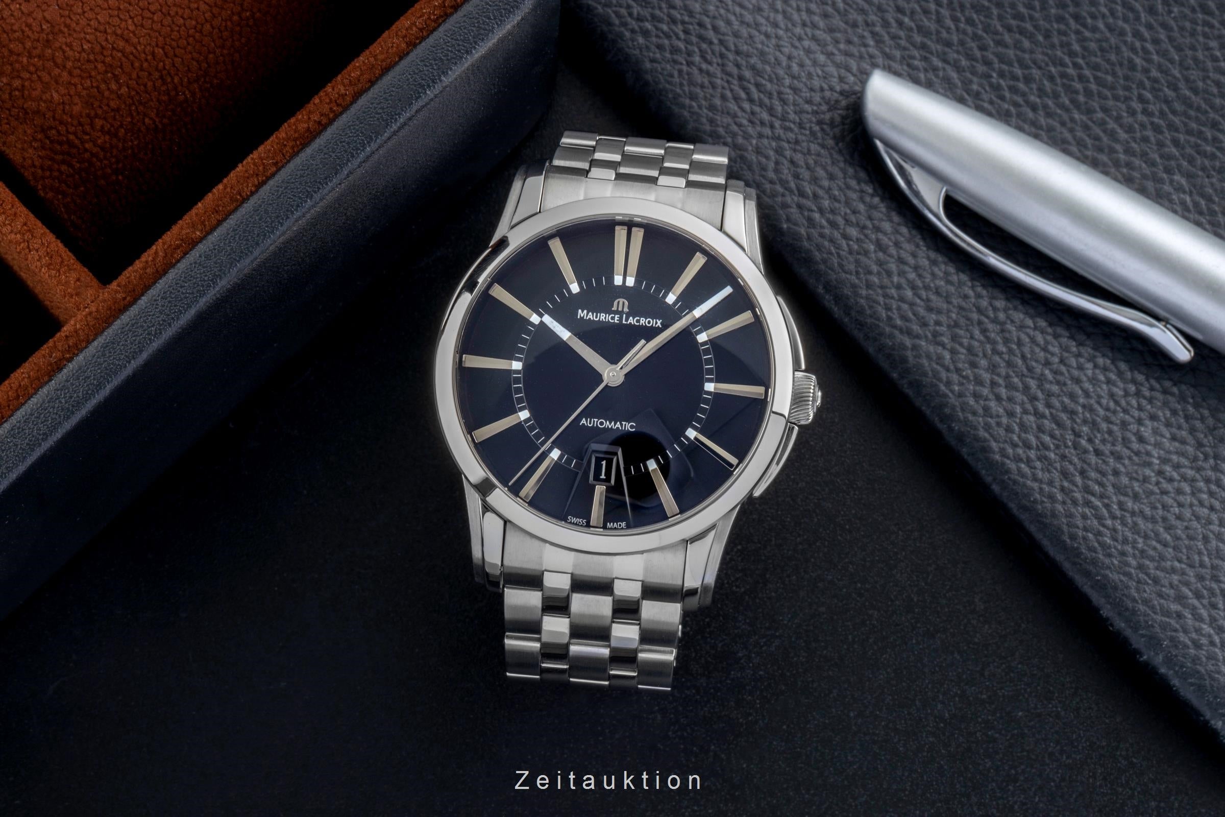 Maurice Lacroix Pontos steel automatic men's watch PT6148  [2506983]