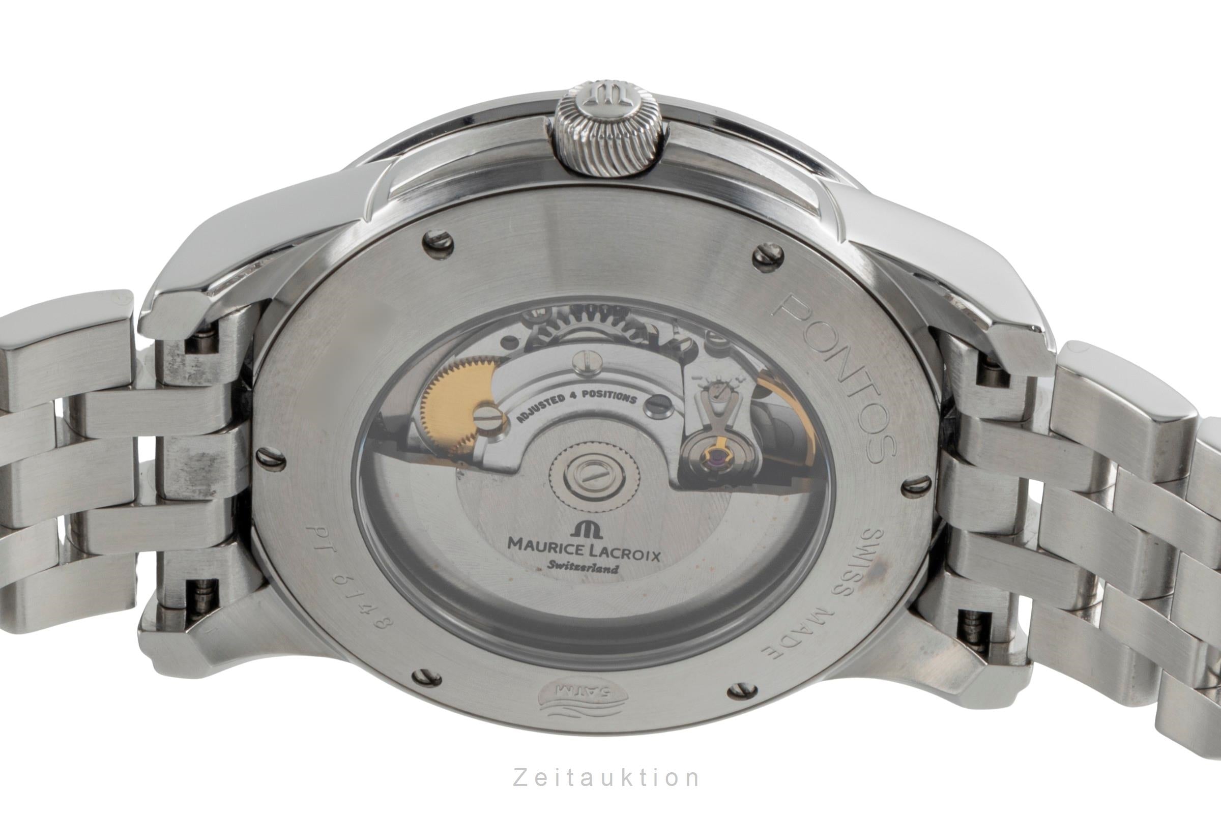 Maurice Lacroix Pontos steel automatic men's watch PT6148  [2506983]