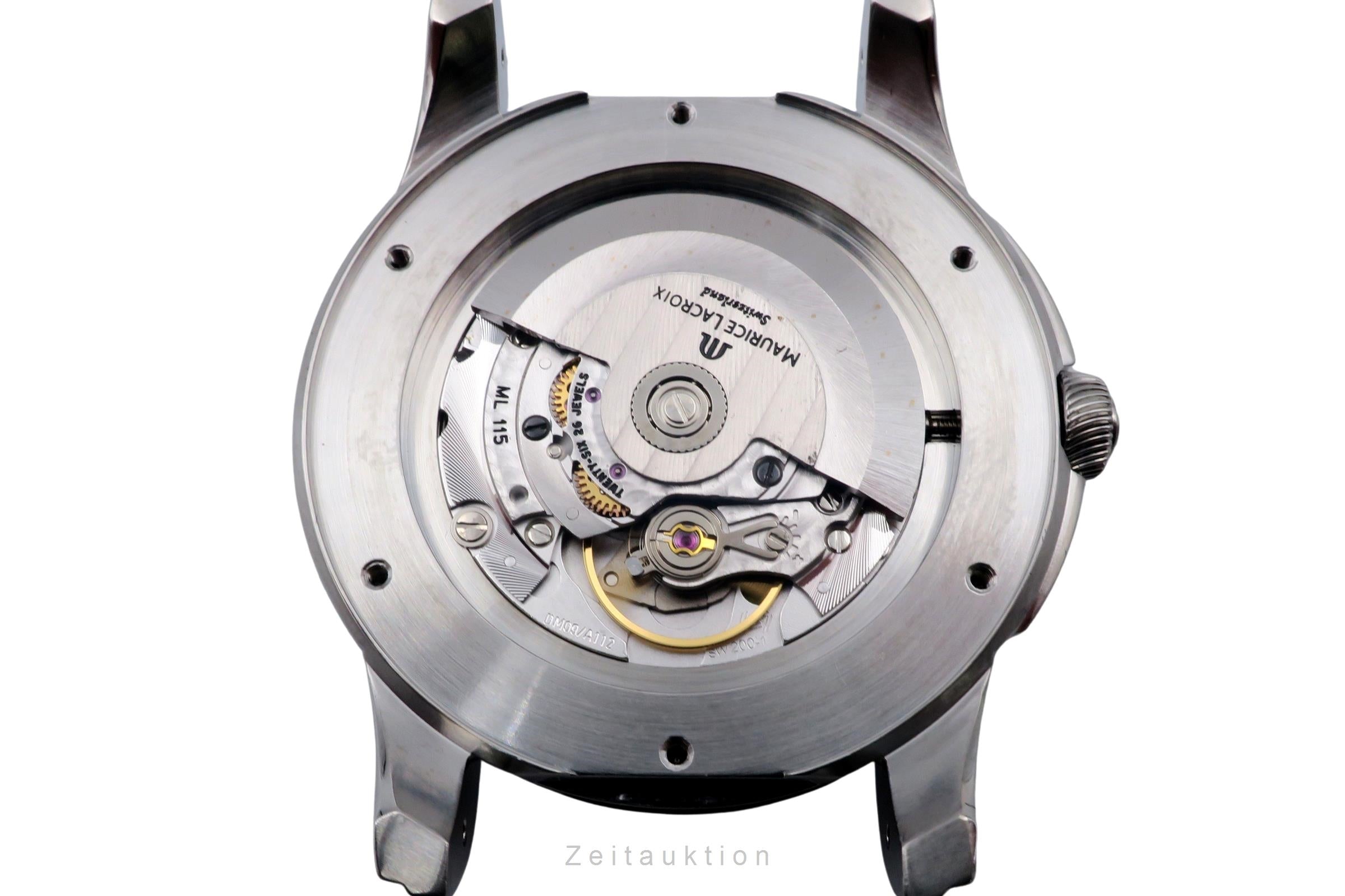 Maurice Lacroix Pontos steel automatic men's watch PT6148  [2506983]