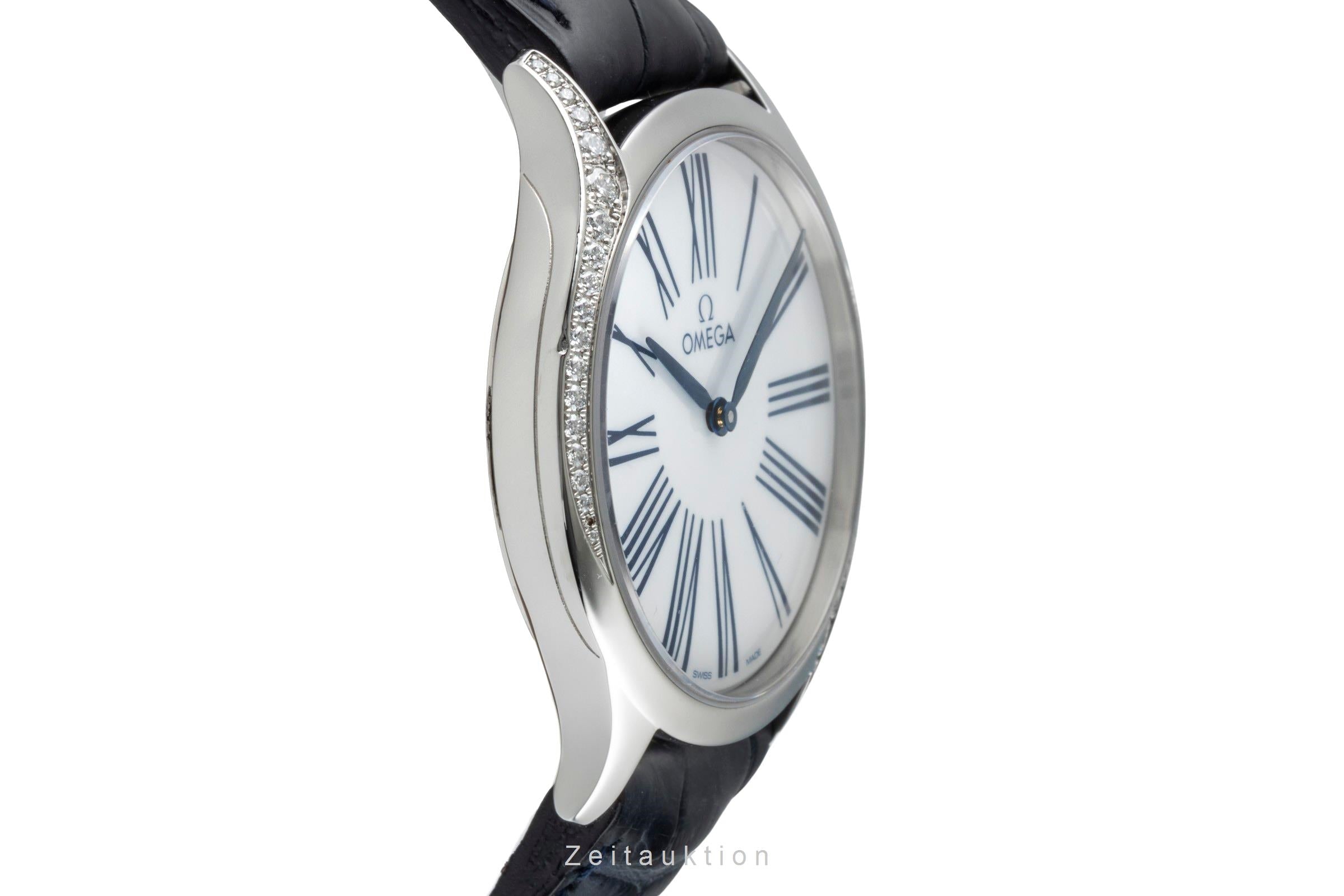 Omega De Ville acier quartz montre pour femmes 428.17.36.60.04.001 LP: 5300EUR  [2506984]