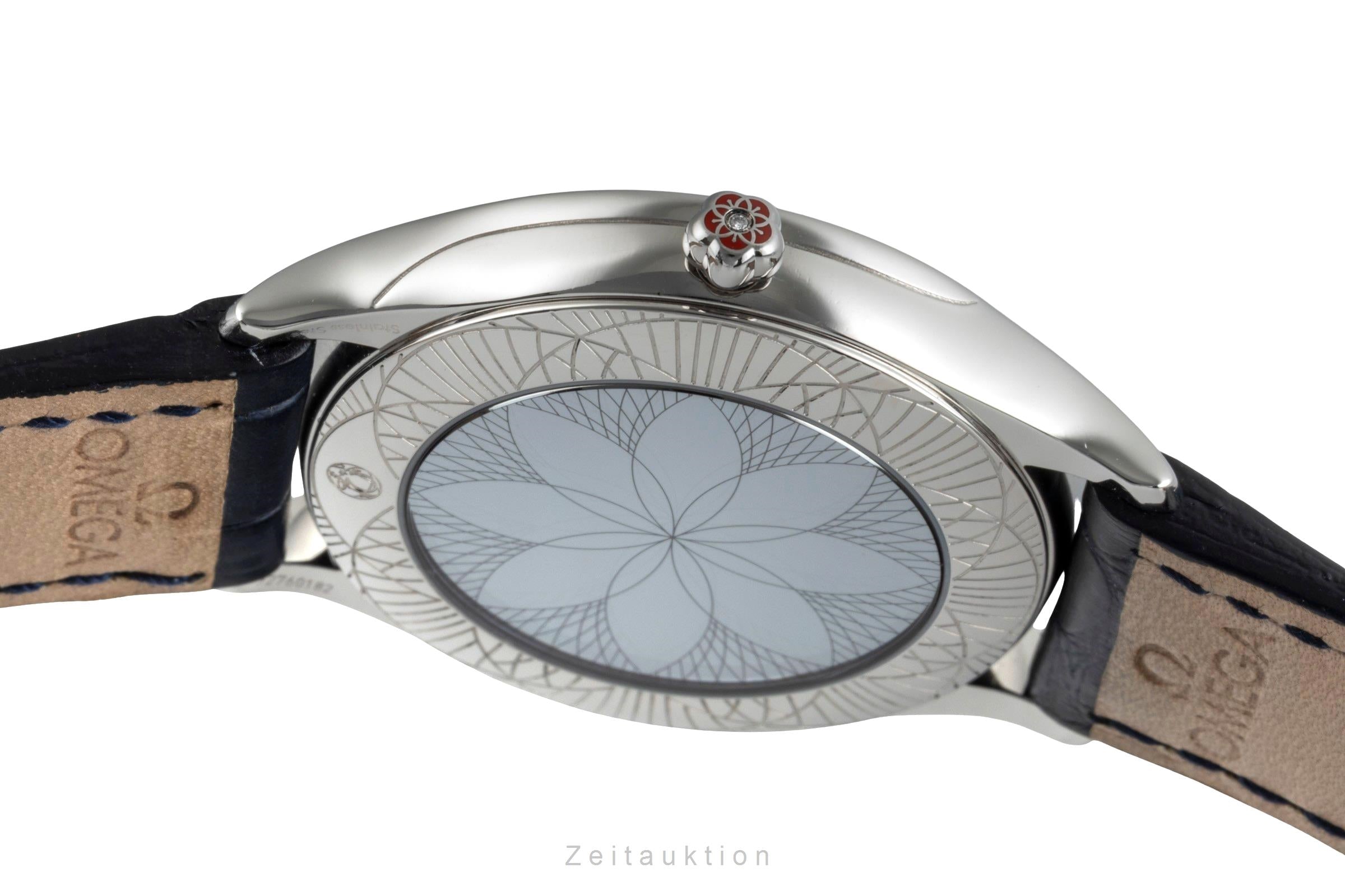 Omega De Ville acier quartz montre pour femmes 428.17.36.60.04.001 LP: 5300EUR  [2506984]