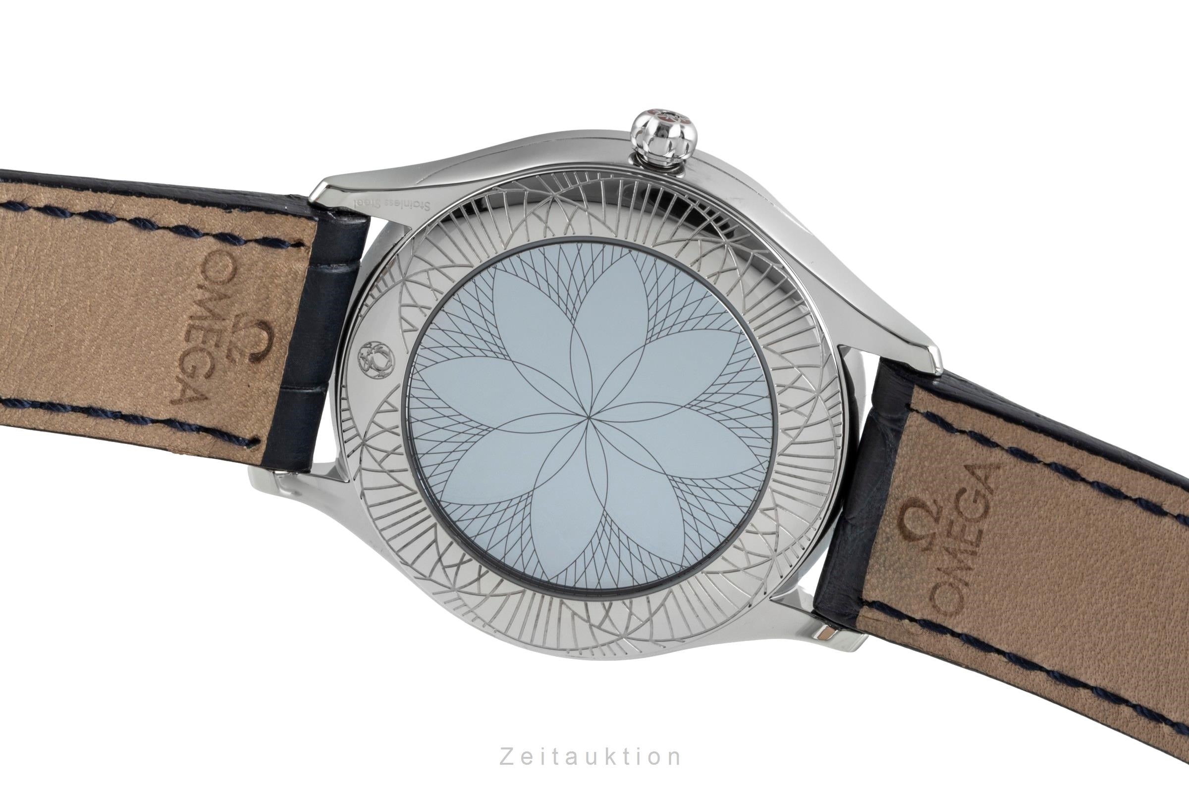 Omega De Ville acier quartz montre pour femmes 428.17.36.60.04.001 LP: 5300EUR  [2506984]