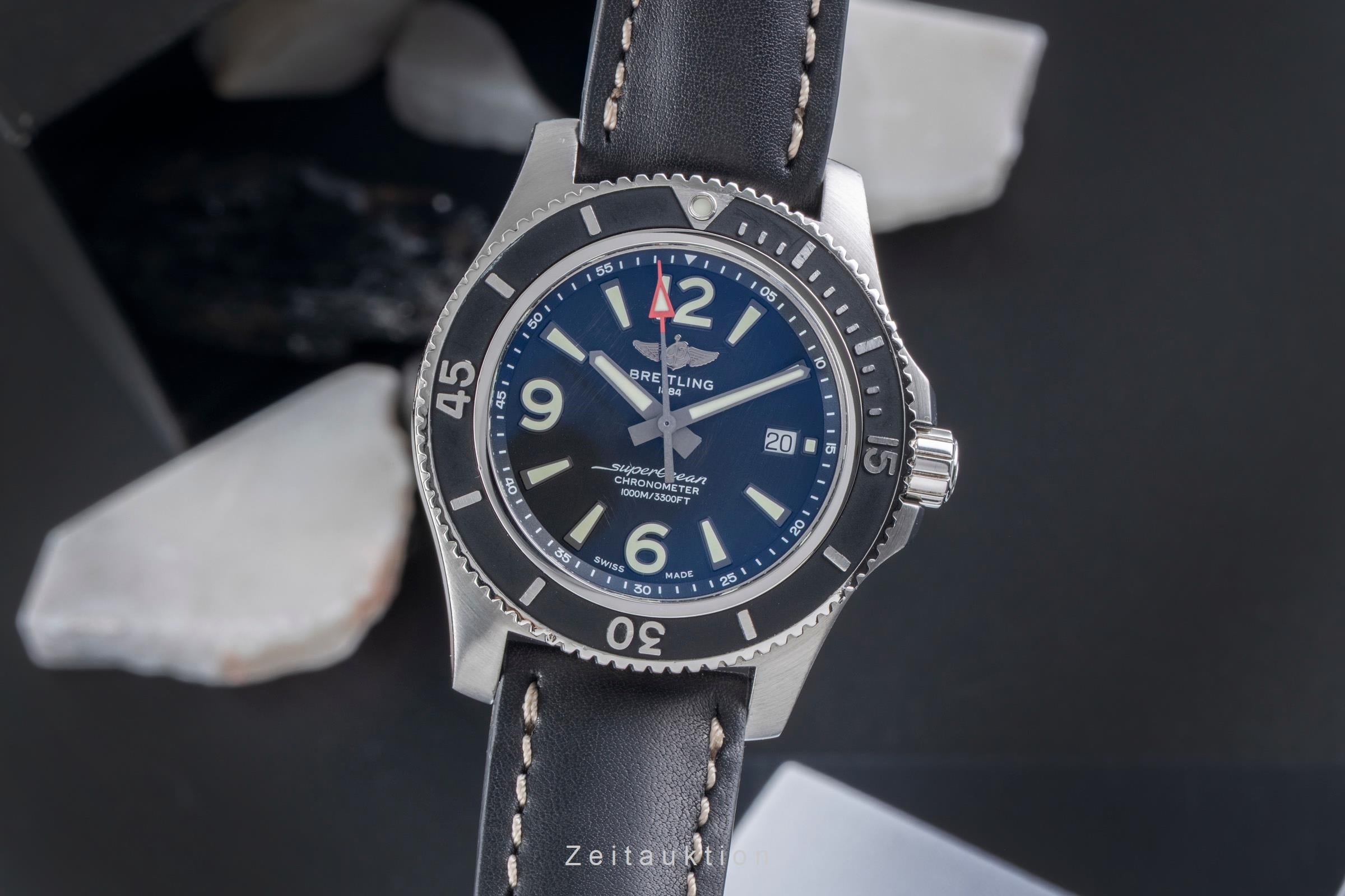 Breitling Superocean acero automático reloj para caballeros A17367  [2506985]