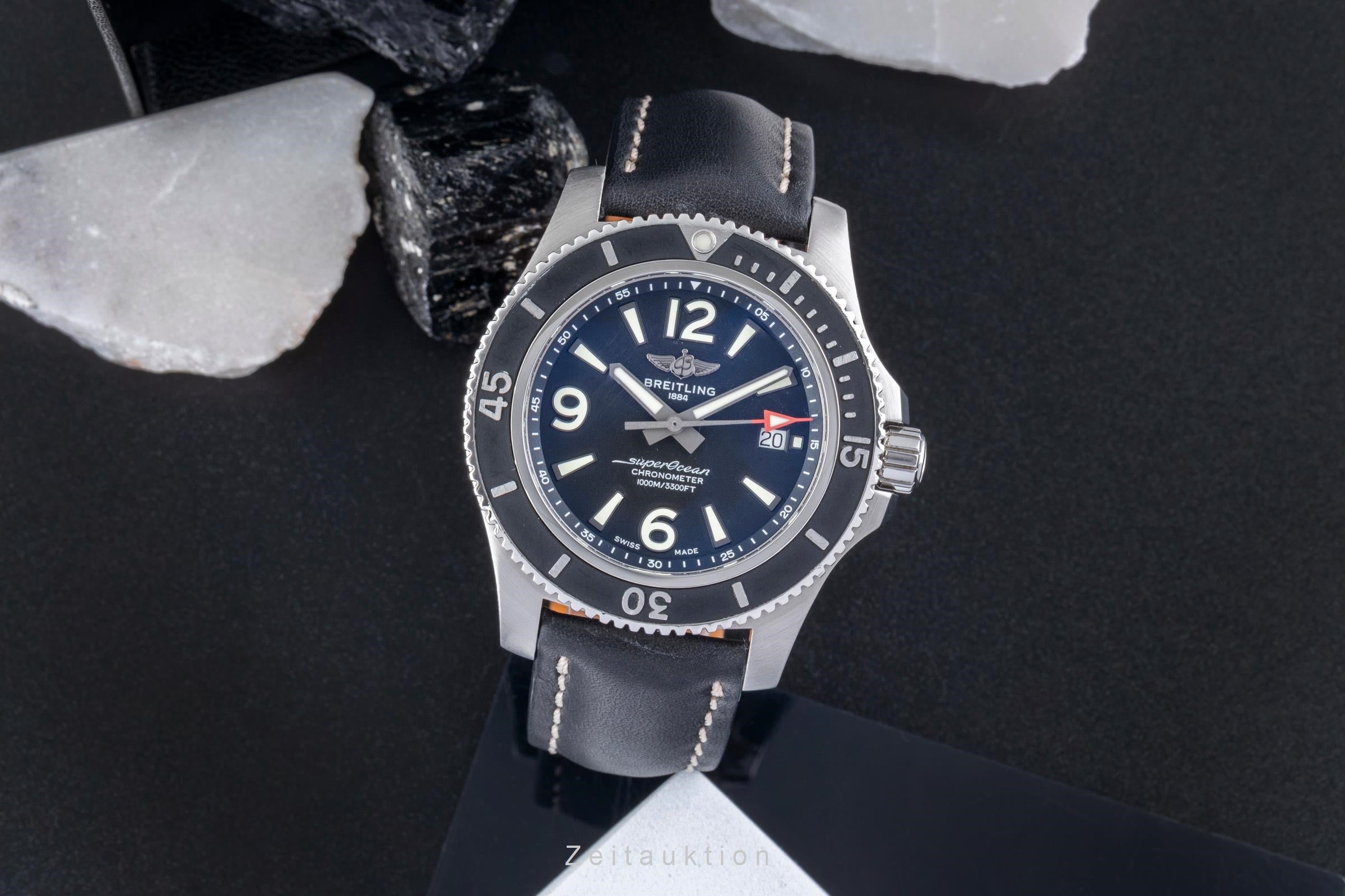 Breitling Superocean acier automatique montre pour hommes A17367  [2506985]