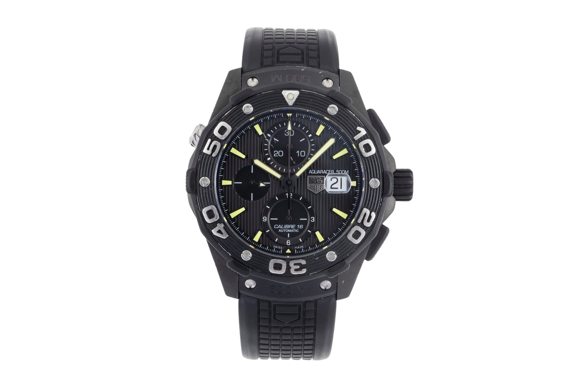 Tag Heuer Aquaracer chronographe titane  automatique montre pour hommes CAJ2180  [2506986]
