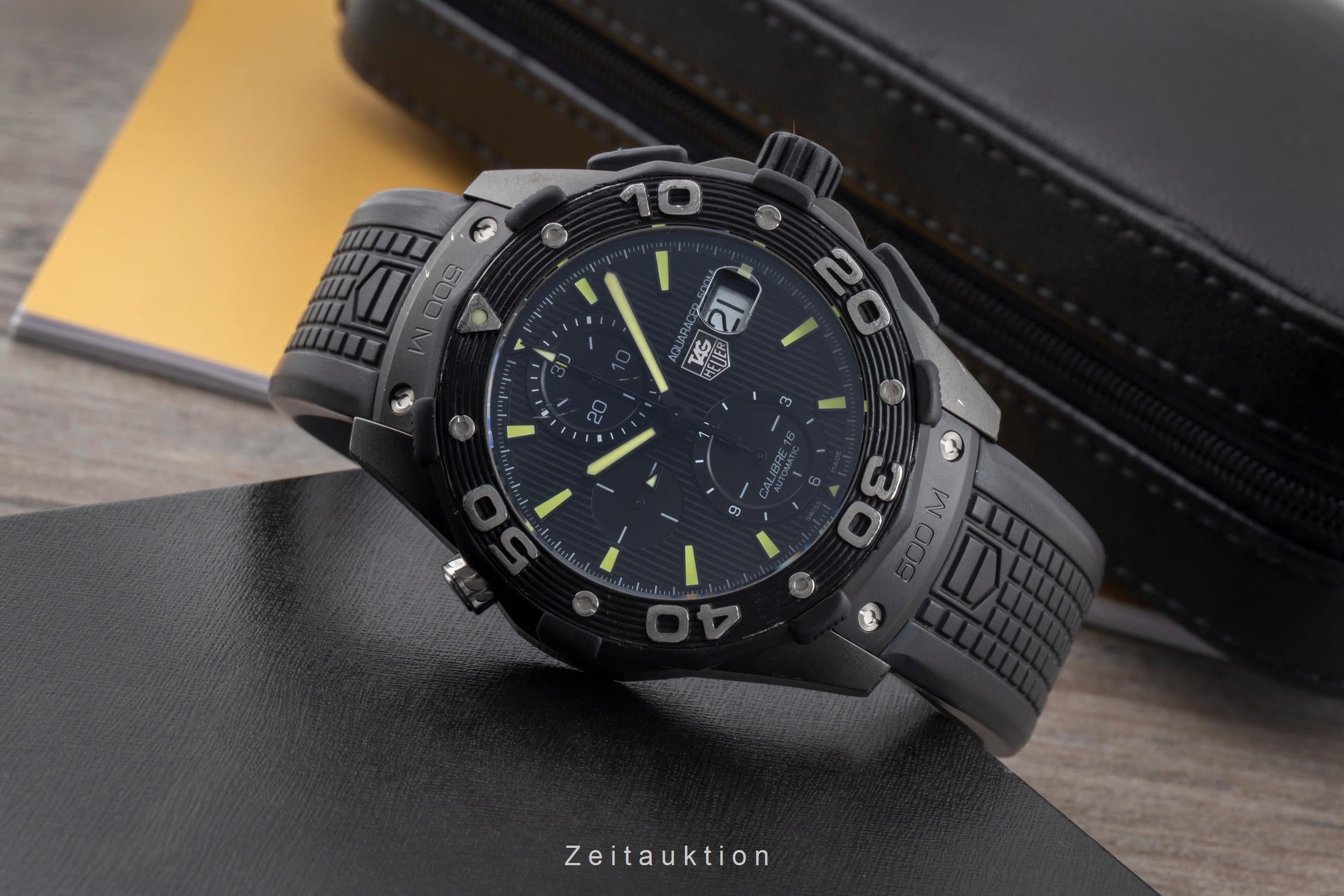 Tag Heuer Aquaracer chronographe titane  automatique montre pour hommes CAJ2180  [2506986]