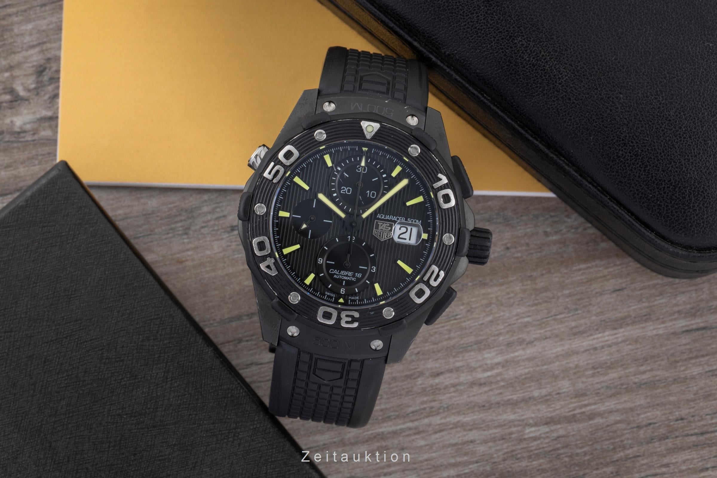 Tag Heuer Aquaracer chronographe titane  automatique montre pour hommes CAJ2180  [2506986]