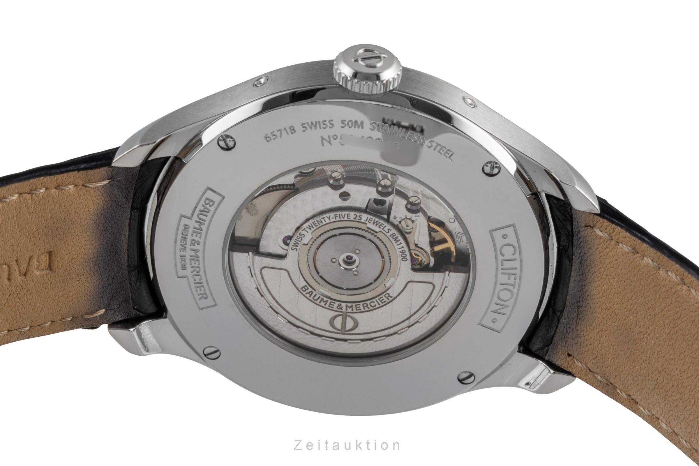 Baume & Mercier Clifton acciaio automatismo orologio da uomo M0A10055  ,65718  [2506988]