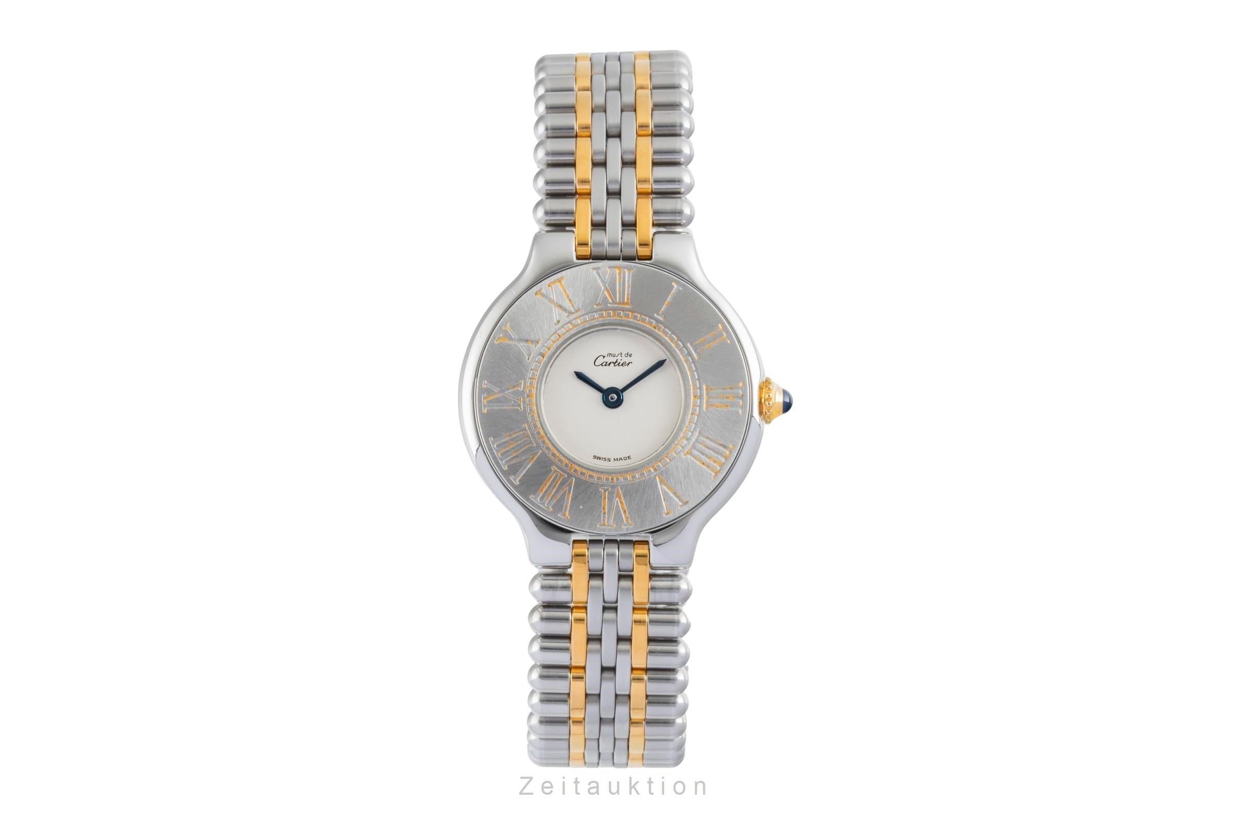 Cartier Ligne 21 gilt / steel quartz Kal. 690 Ref. W10051F4 | 2506989