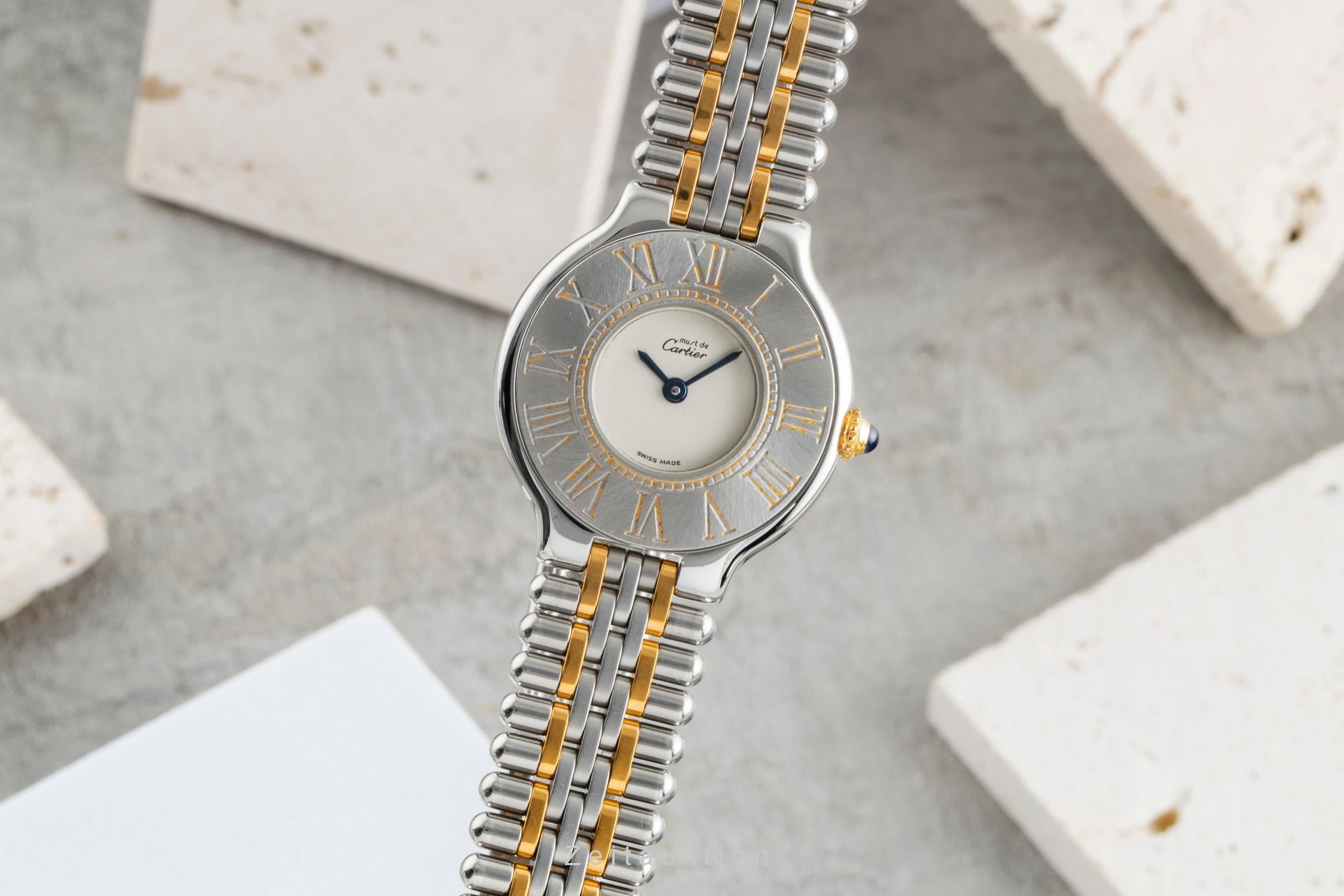 Cartier Ligne 21 gilt / steel quartz Kal. 690 Ref. W10051F4 | 2506989