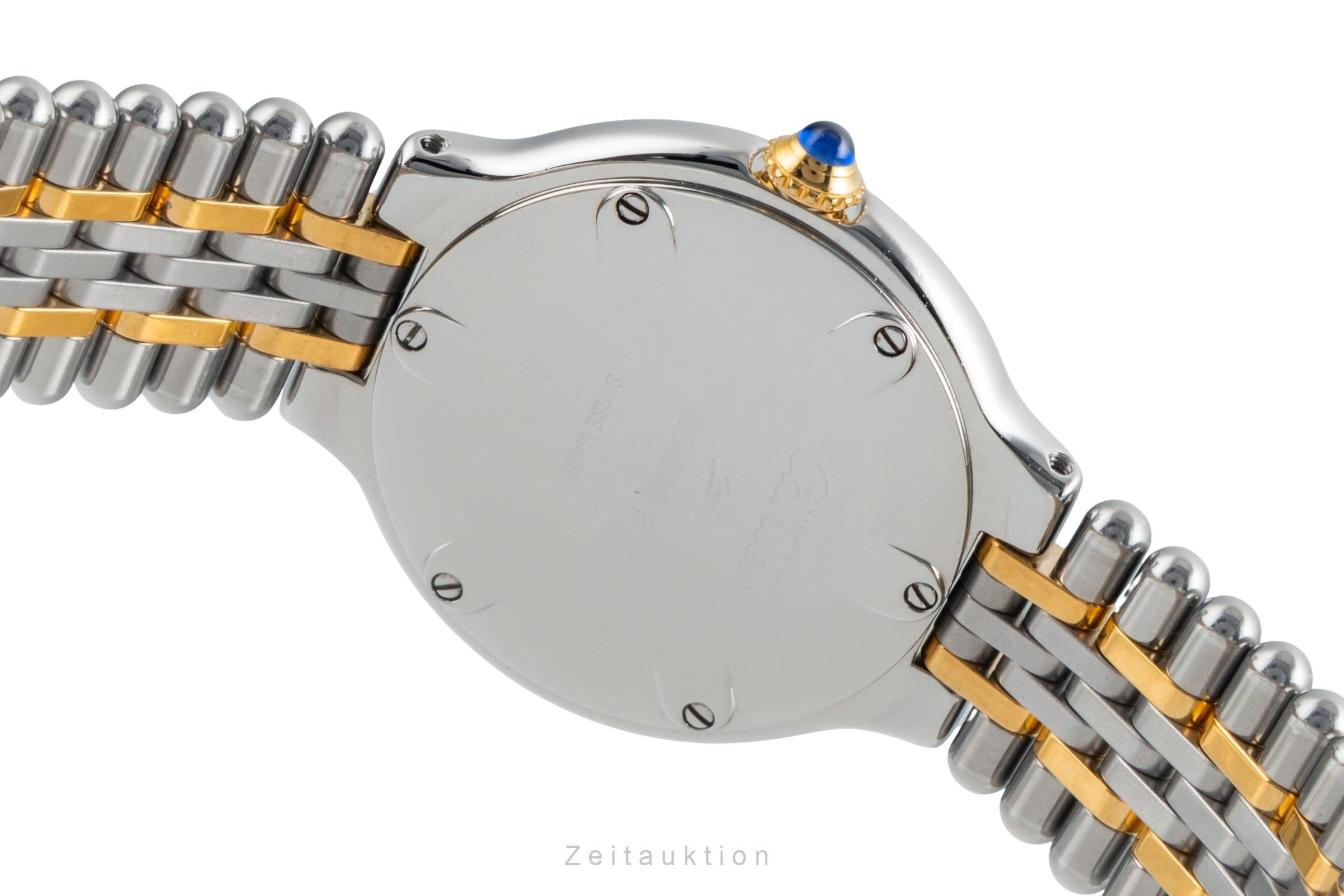 Cartier must de Cartier 21 SM Stahl / Gold Quarz Damenuhr Ref. W10051F4 B&P [2506989]