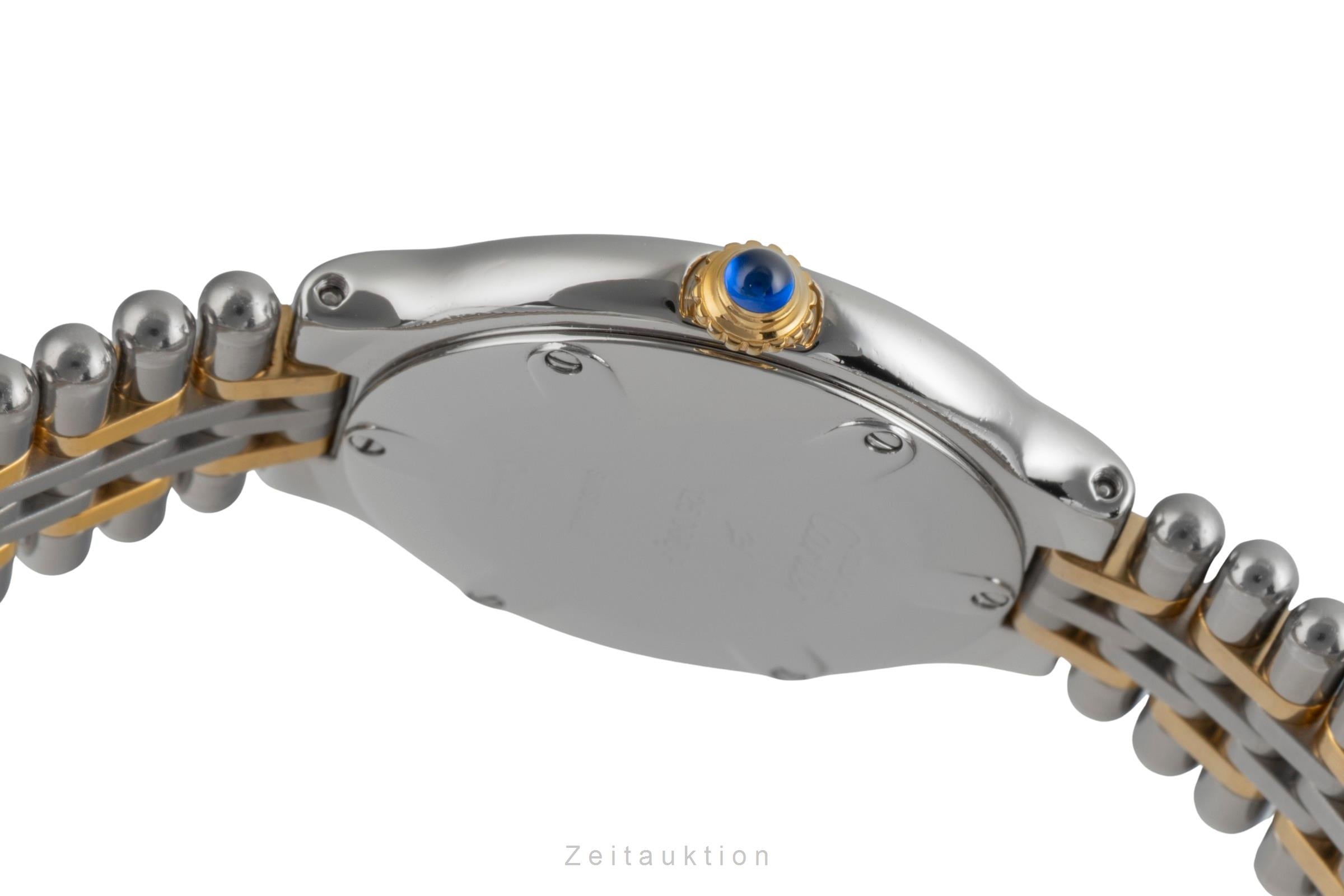 Cartier must de Cartier 21 SM Stahl / Gold Quarz Damenuhr Ref. W10051F4 B&P [2506989]