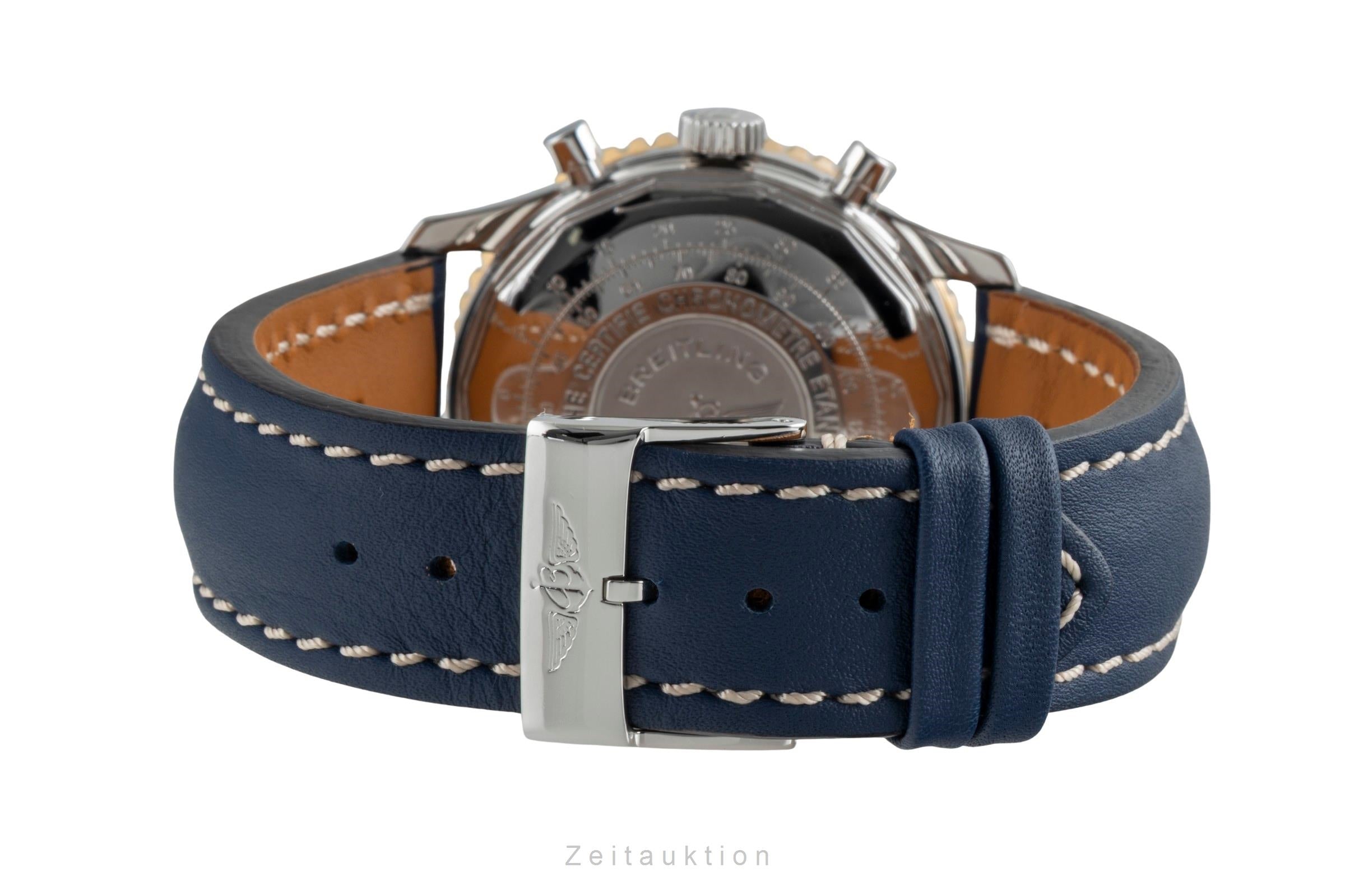 Breitling Old Navitimer Chronograph Stahl / Gold Automatik Herrenuhr Ref D13322  [2506991]