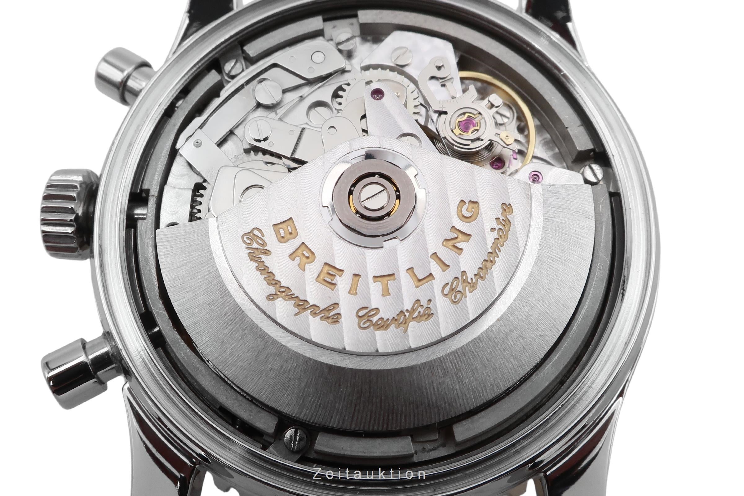 Breitling Old Navitimer Chronograph Stahl / Gold Automatik Herrenuhr Ref D13322  [2506991]