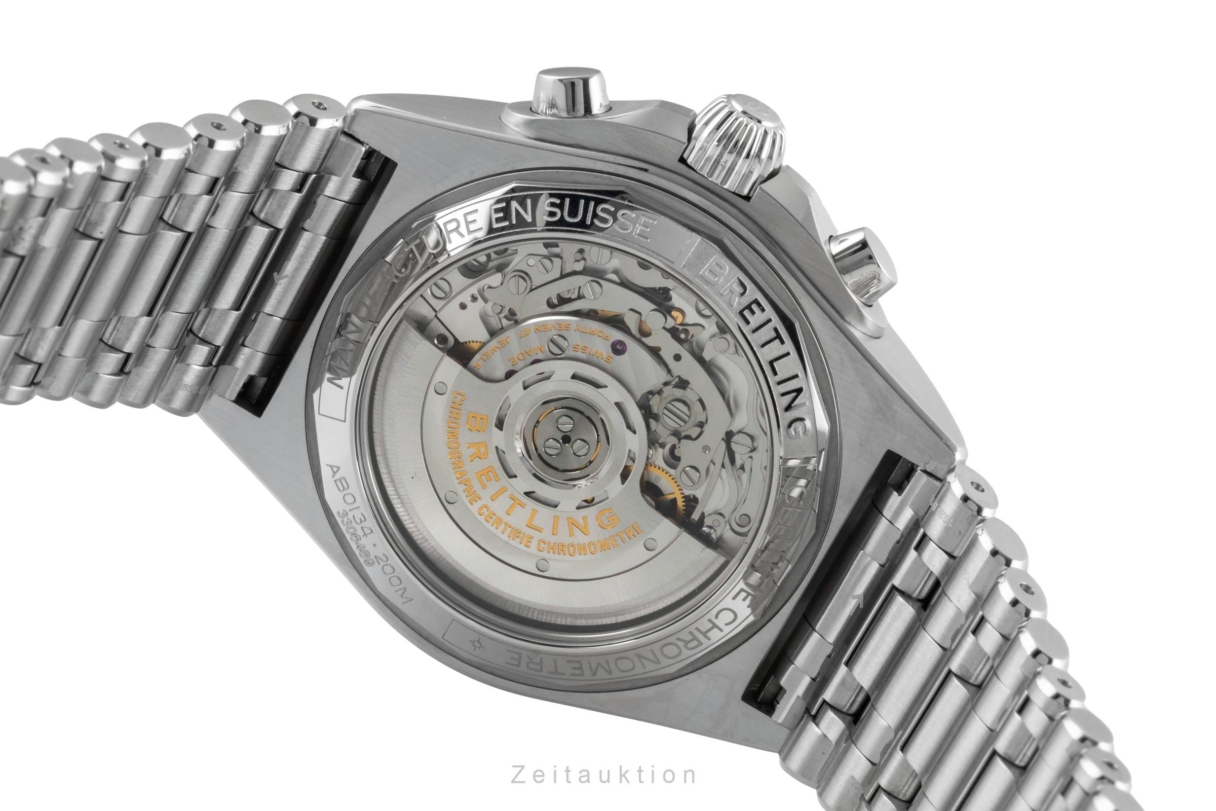 Breitling Chronomat 42 B01 Chronograph Stahl Automatik AB0134101G1A1 NP: 9400,-€ [2506992]