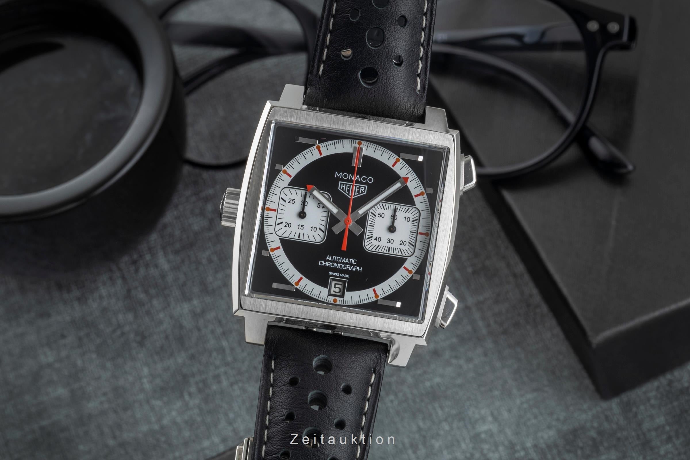 Tag Heuer Monaco Chronograph Stahl Automatik Ref. CAW2111.FC6469 Limited  [2506993]