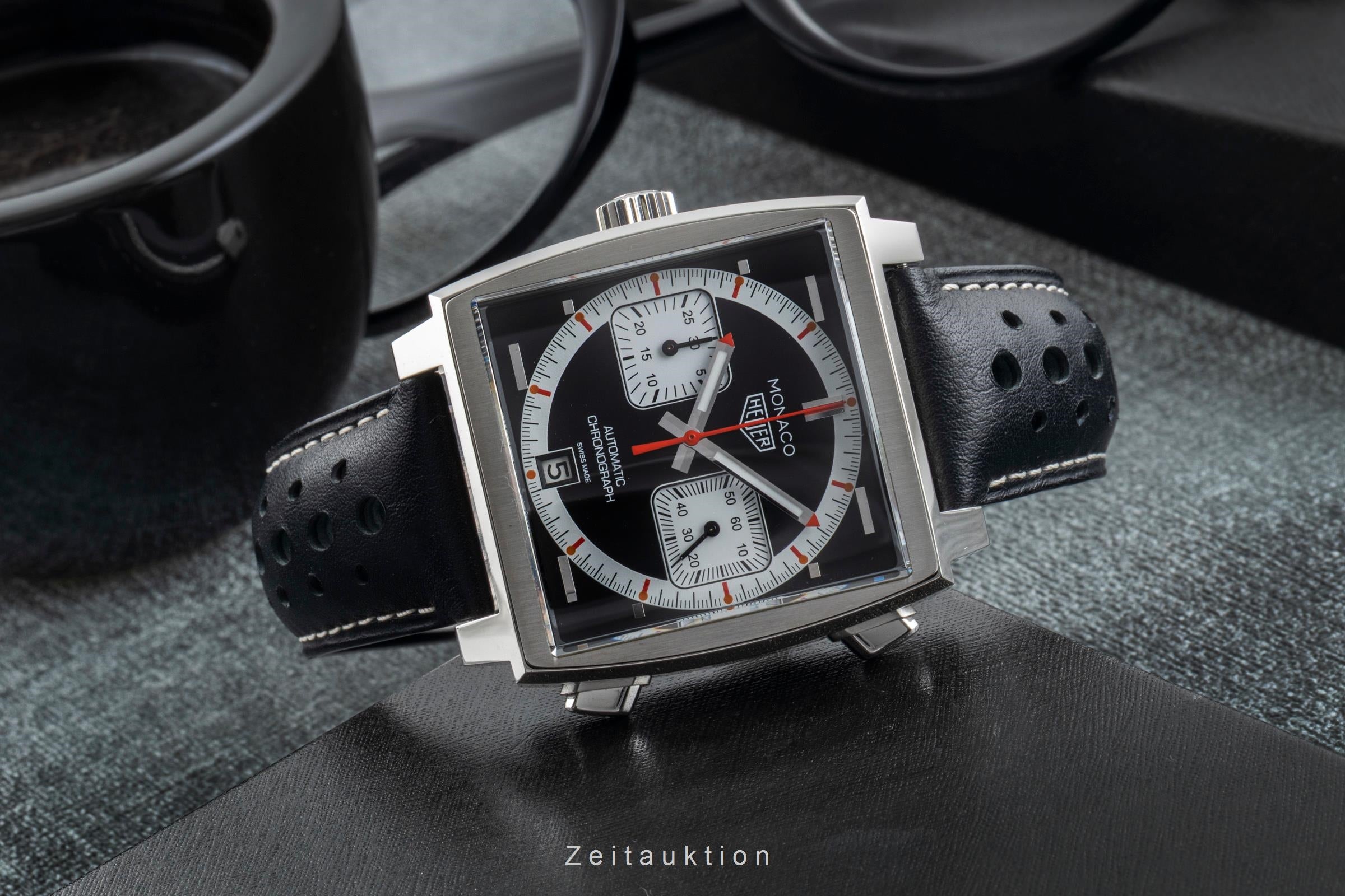 Tag Heuer Monaco Chronograph Stahl Automatik Ref. CAW2111.FC6469 Limited  [2506993]