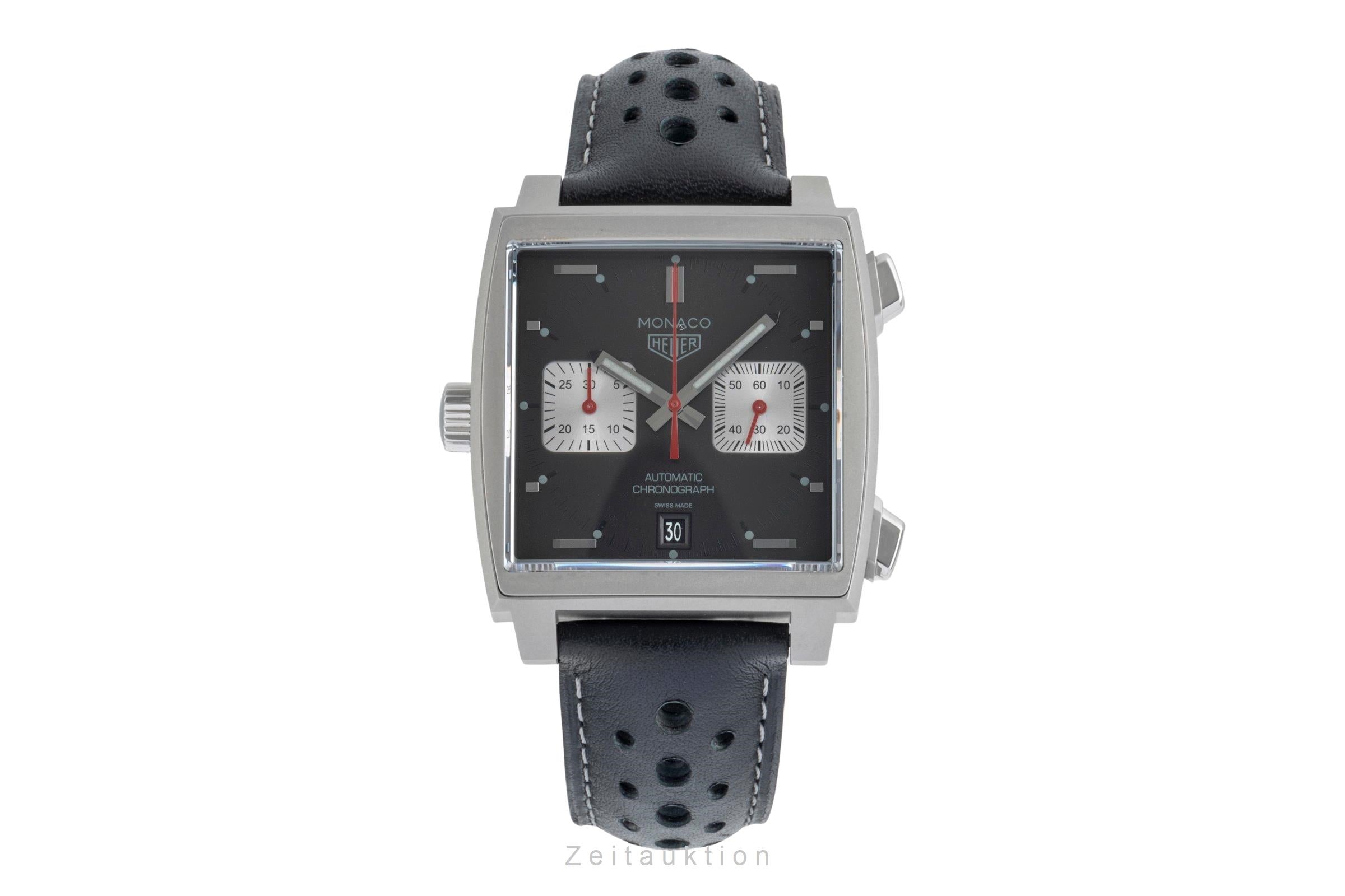 Tag Heuer Monaco chronographe acier automatique montre pour hommes CAW211Z.FC6470 Limited  [2506995]