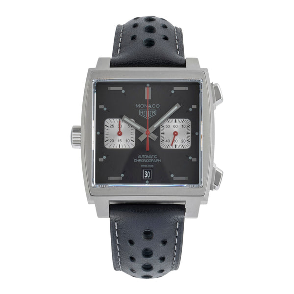 Tag Heuer Monaco chronographe acier automatique montre pour hommes CAW211Z.FC6470 Limited  [2506995]