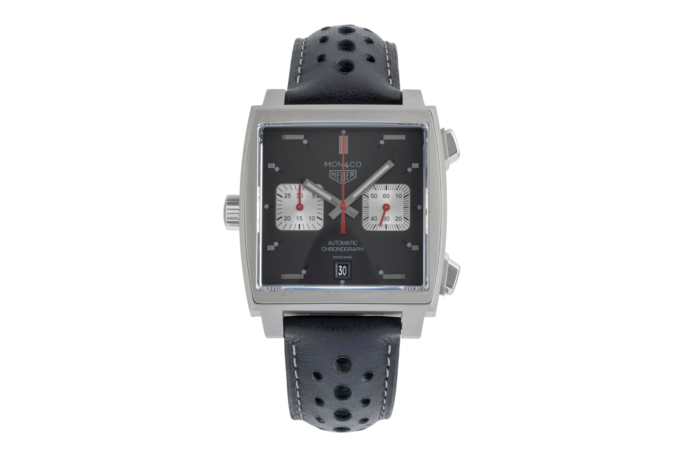 Tag Heuer Monaco chronographe acier automatique montre pour hommes CAW211Z.FC6470 Limited  [2506995]