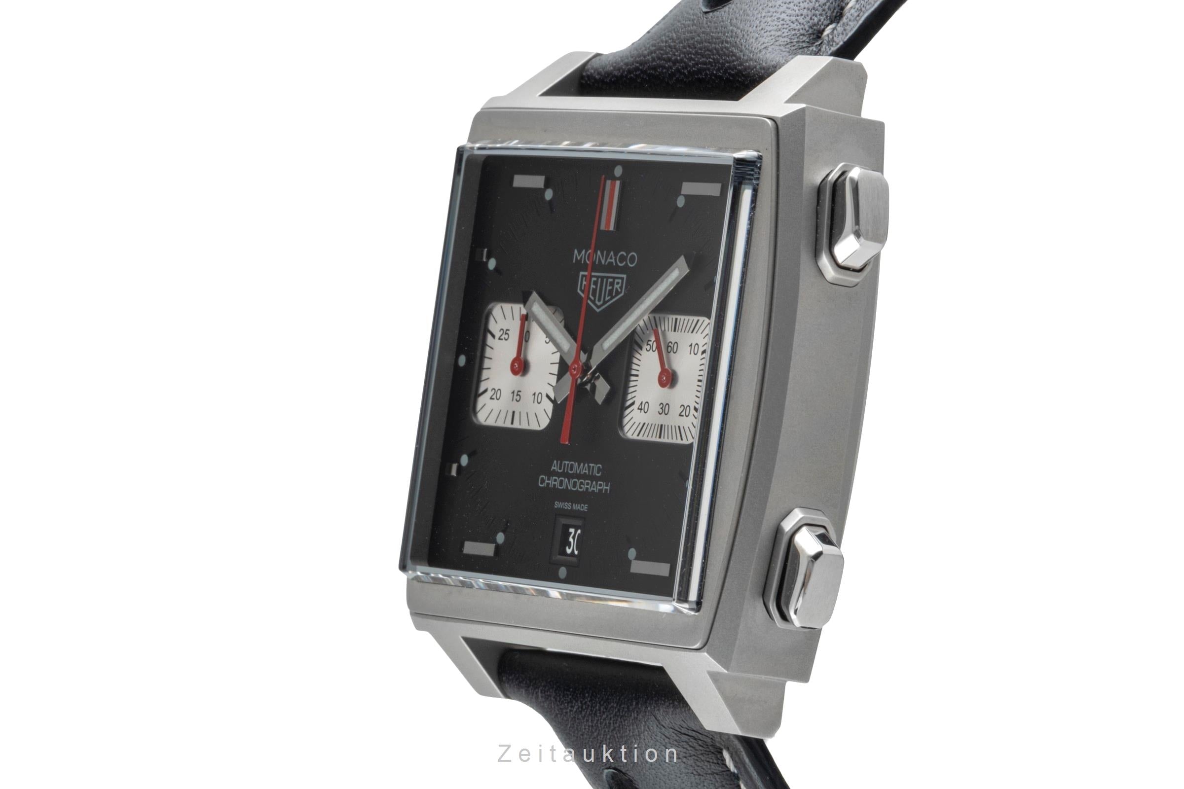 Tag Heuer Monaco chronographe acier automatique montre pour hommes CAW211Z.FC6470 Limited  [2506995]