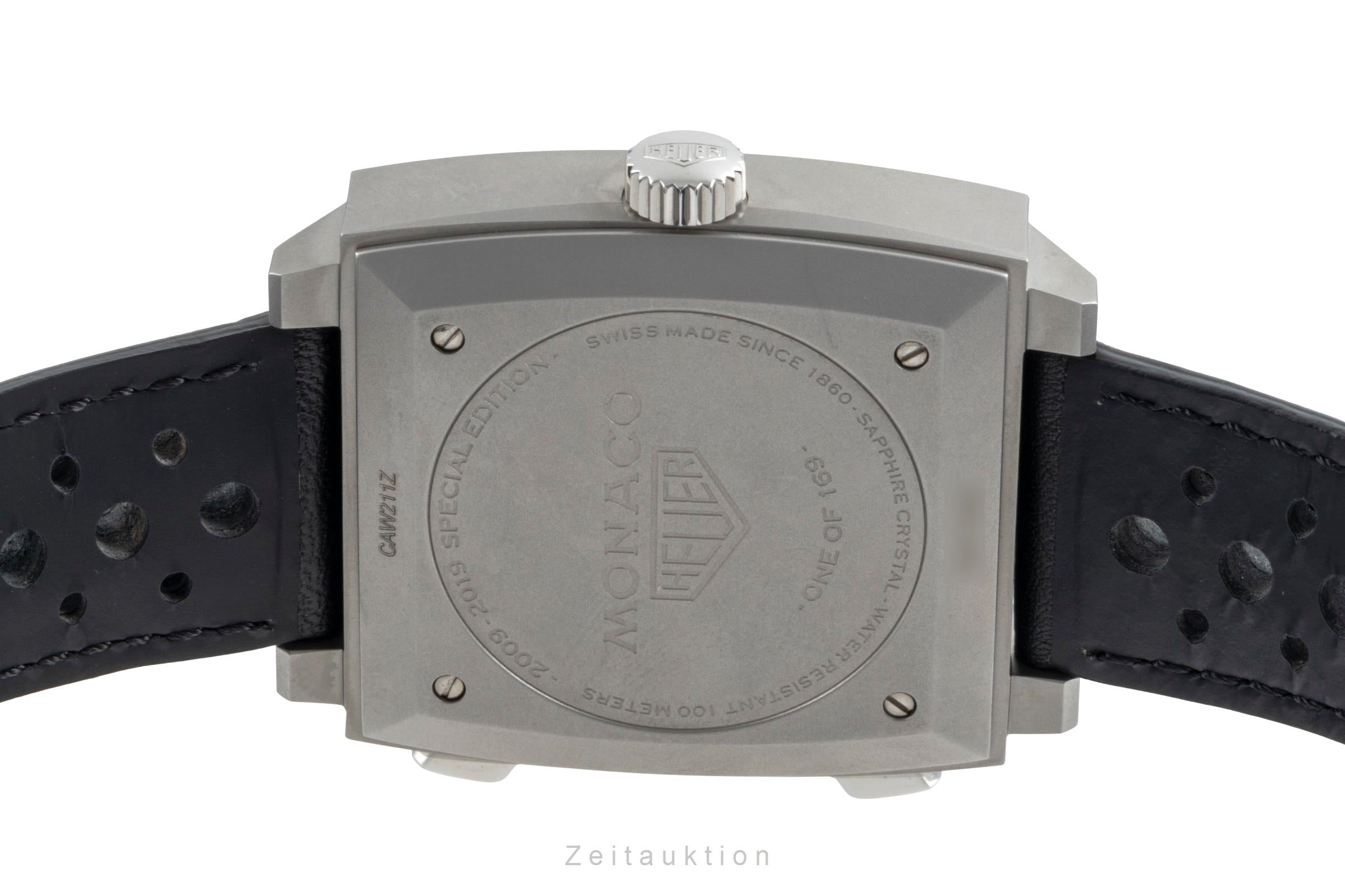 Tag Heuer Monaco chronographe acier automatique montre pour hommes CAW211Z.FC6470 Limited  [2506995]
