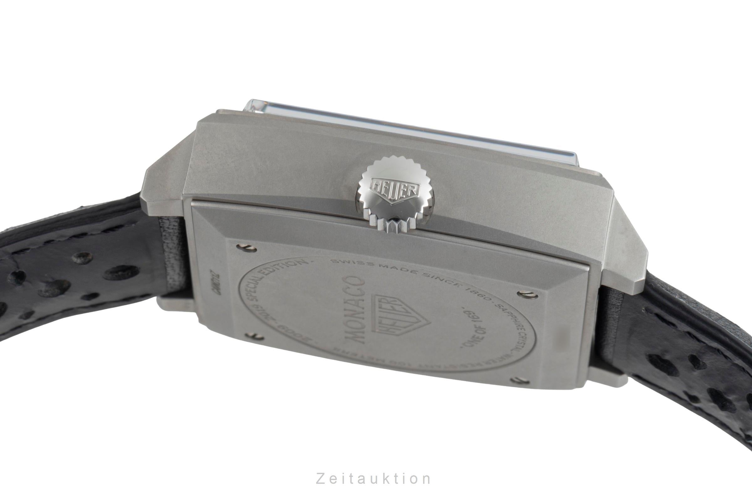 Tag Heuer Monaco chronographe acier automatique montre pour hommes CAW211Z.FC6470 Limited  [2506995]