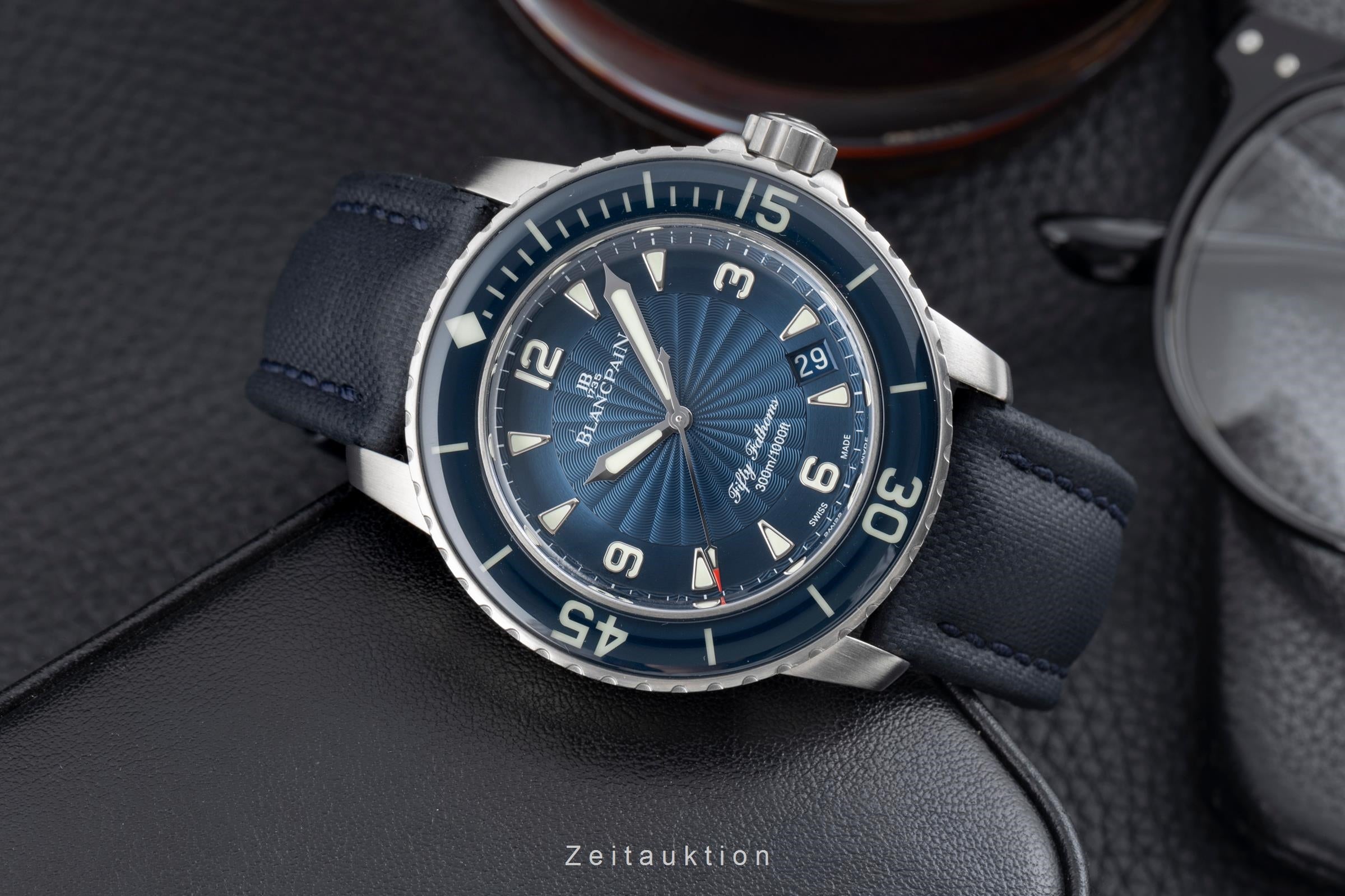 Blancpain Fifty Fathoms steel automatic Kal. 1315 Ref. 5015d-1140