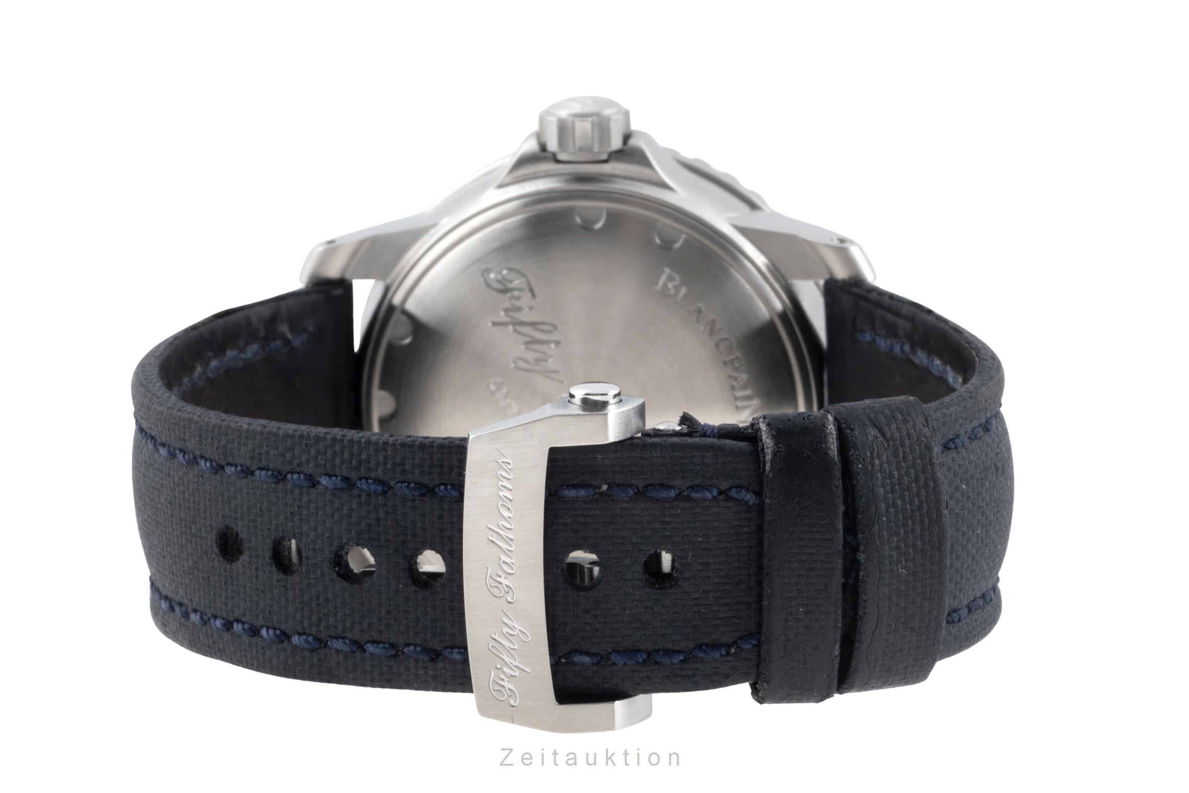 Blancpain Fifty Fathoms steel automatic men's watch 5015d-1140-52b	 LP: 17500EUR  [2506997]
