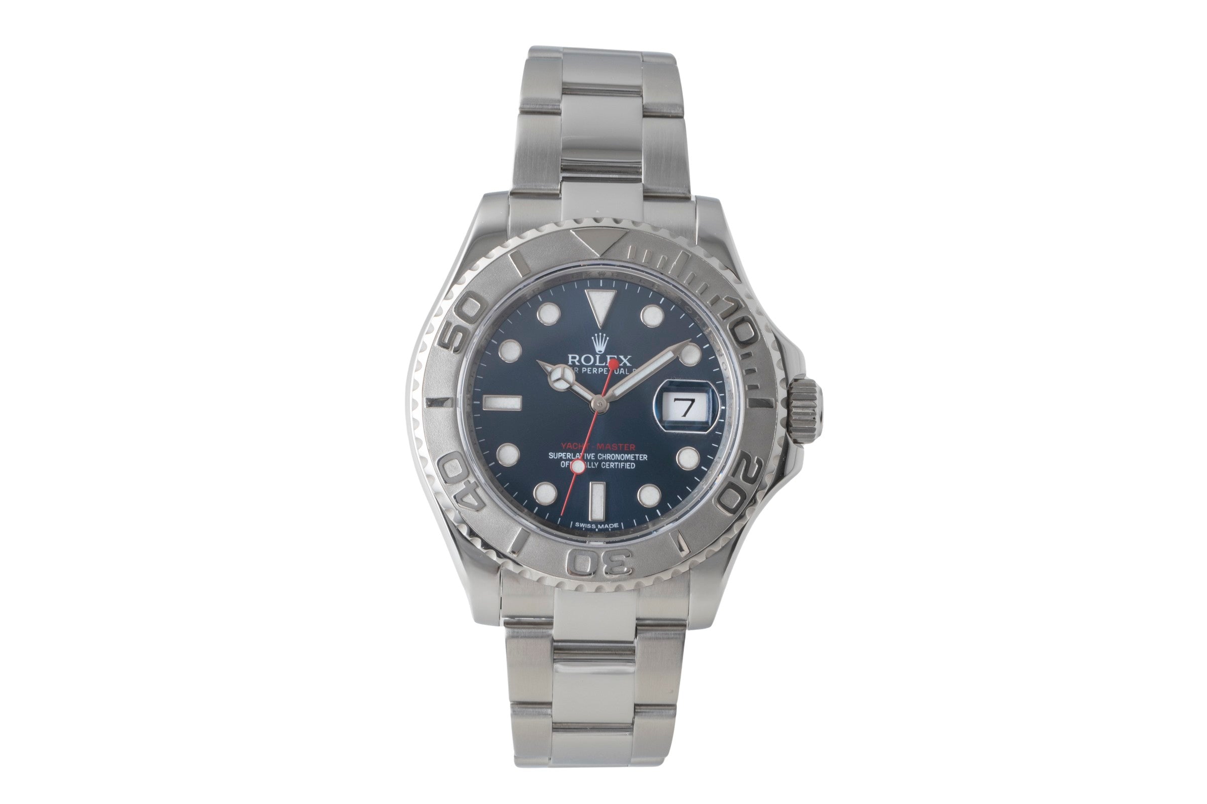 Rolex Yacht-Master acier / platine automatique montre pour hommes 116622  [2506998]