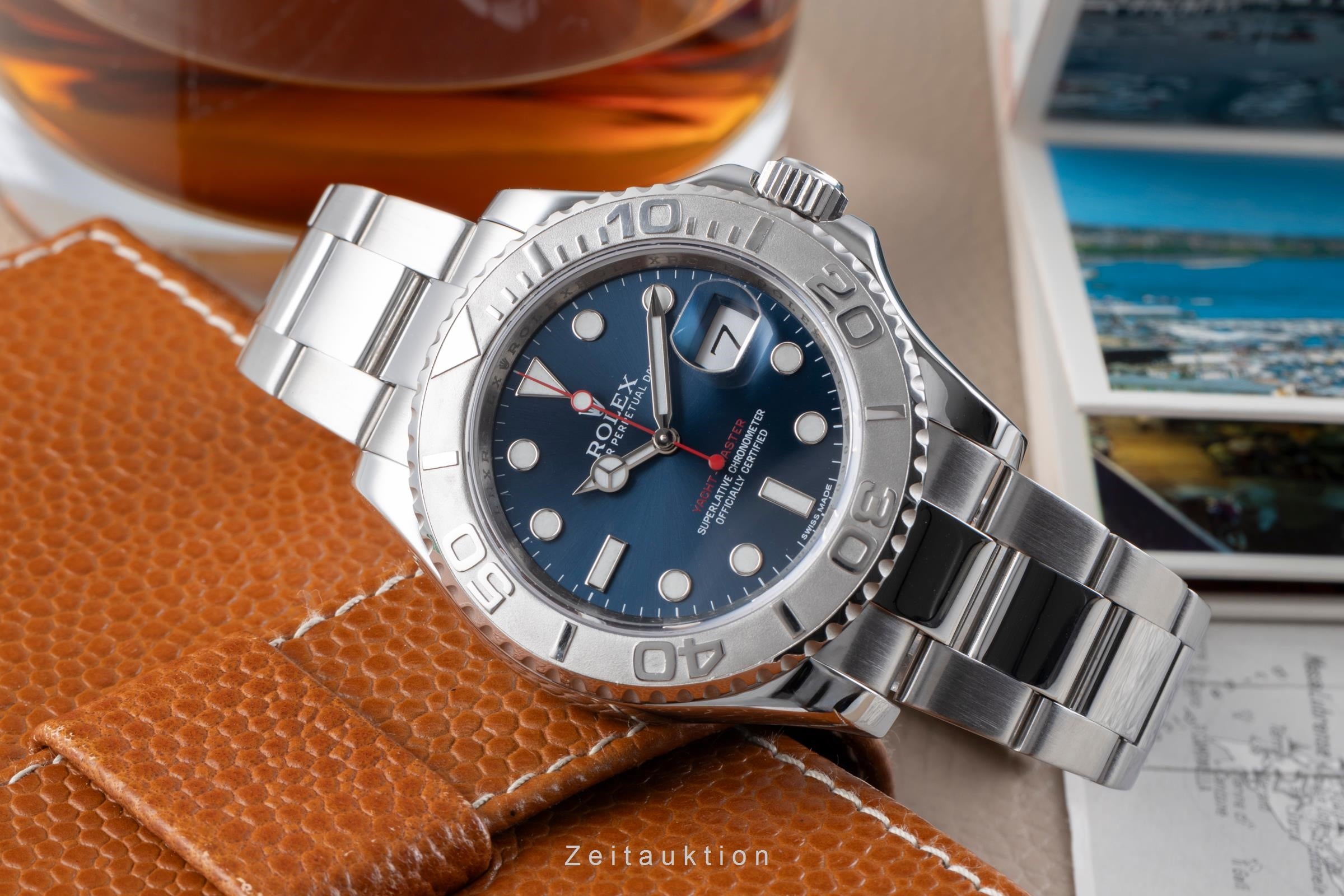 Rolex Yacht-Master acier / platine automatique montre pour hommes 116622  [2506998]