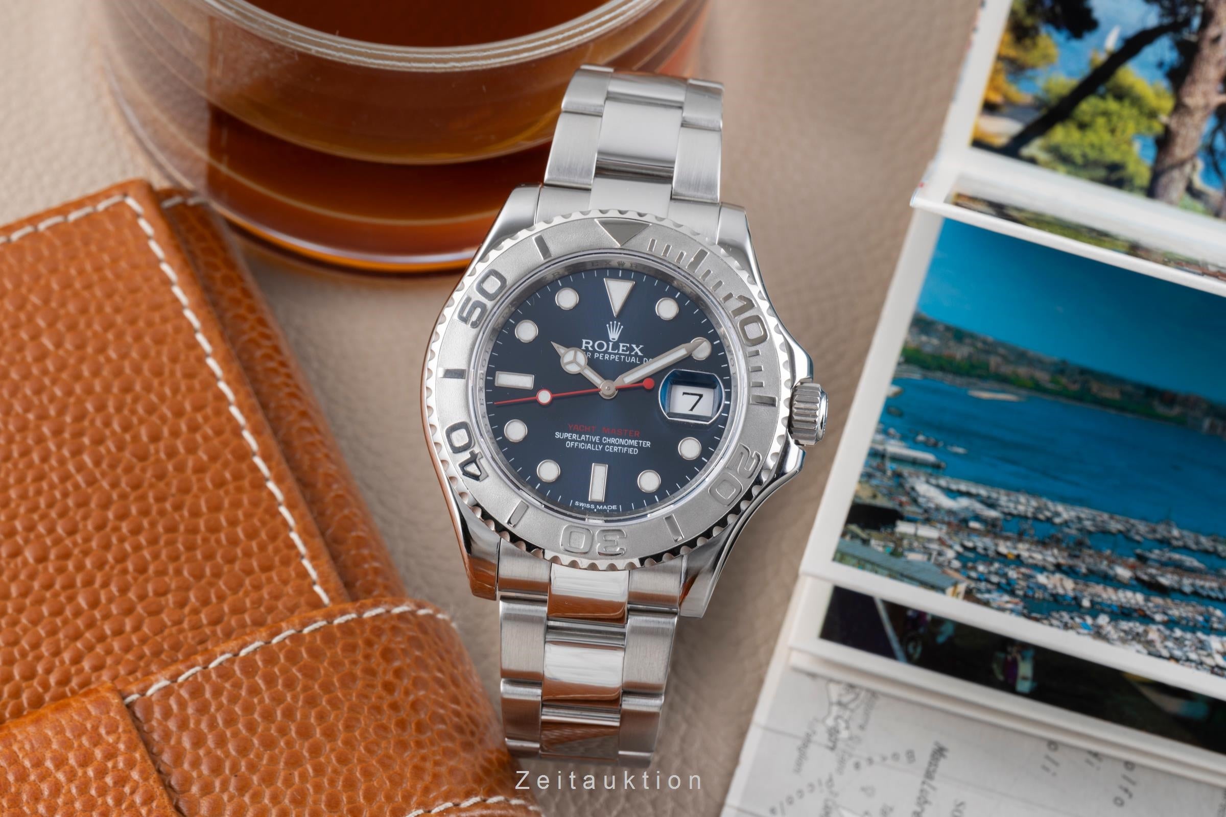 Rolex Yacht-Master acier / platine automatique montre pour hommes 116622  [2506998]