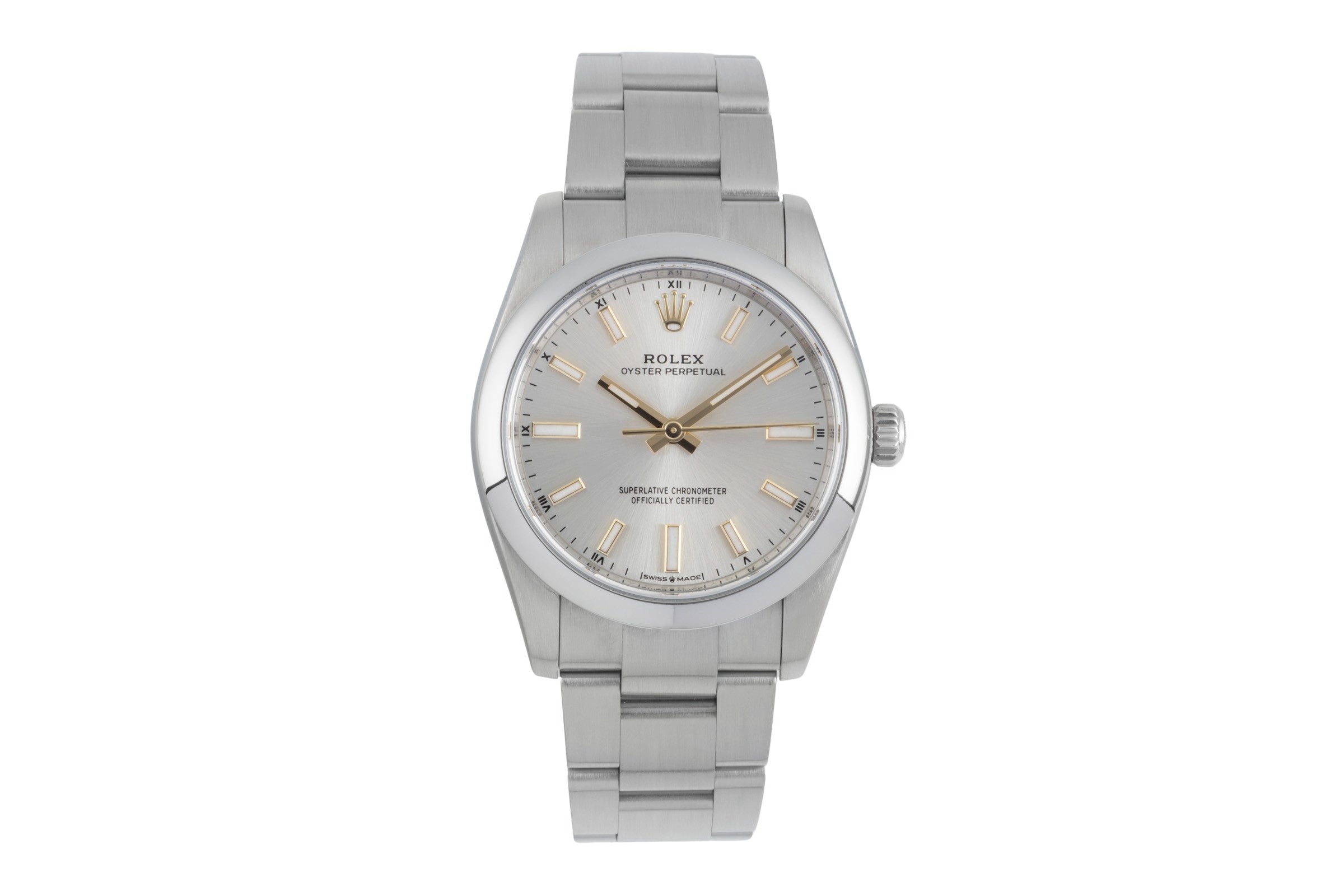 Rolex Oyster Perpetual steel automatic women's watch 124200  [2507000]