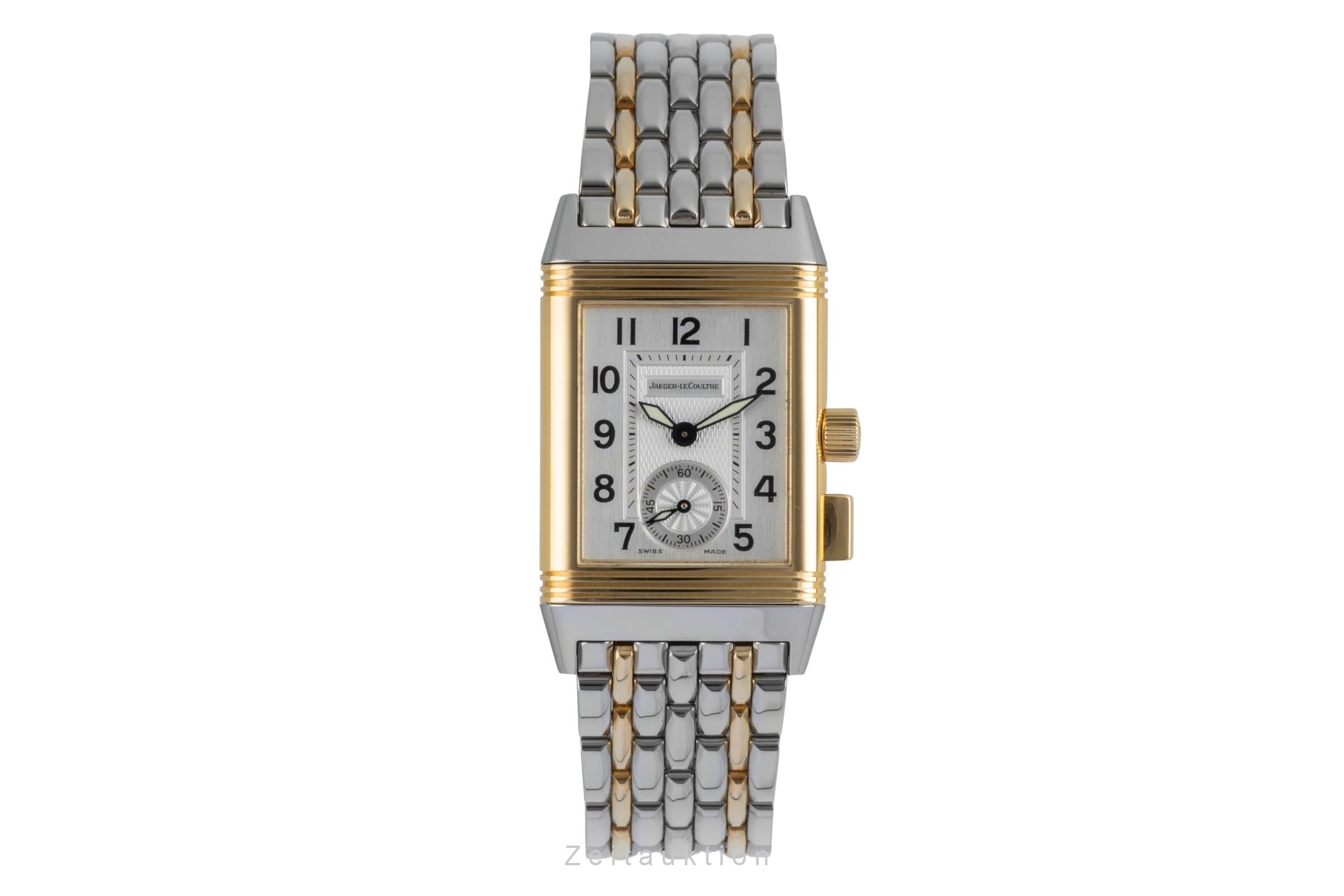 Jaeger LeCoultre Reverso steel / gold manual winding women's watch Q2555170 , 255.5.82  [2507001]