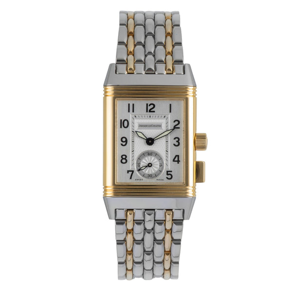 Jaeger LeCoultre Reverso steel / gold manual winding women's watch Q2555170 , 255.5.82  [2507001]