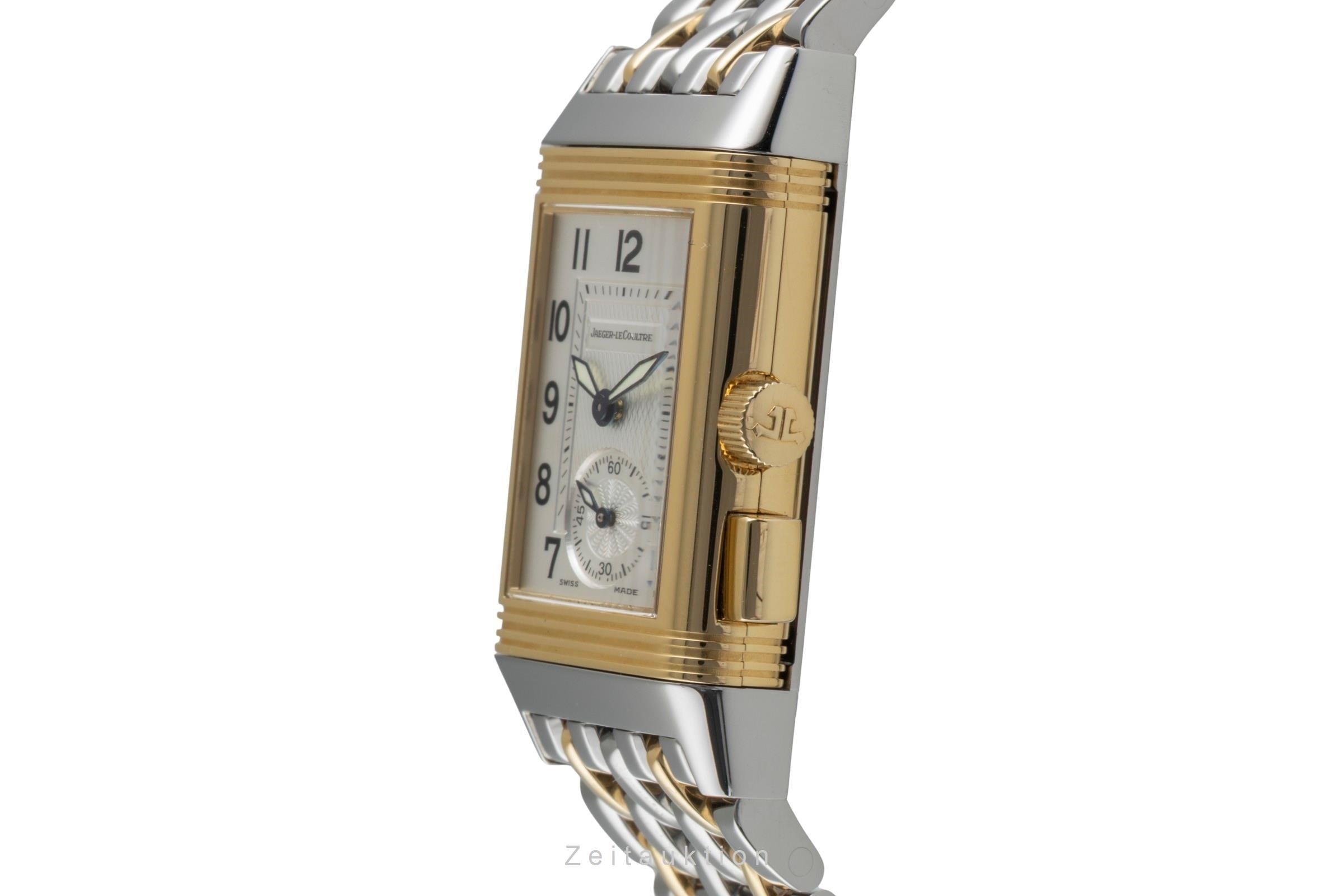 Jaeger LeCoultre Reverso steel / gold manual winding women's watch Q2555170 , 255.5.82  [2507001]