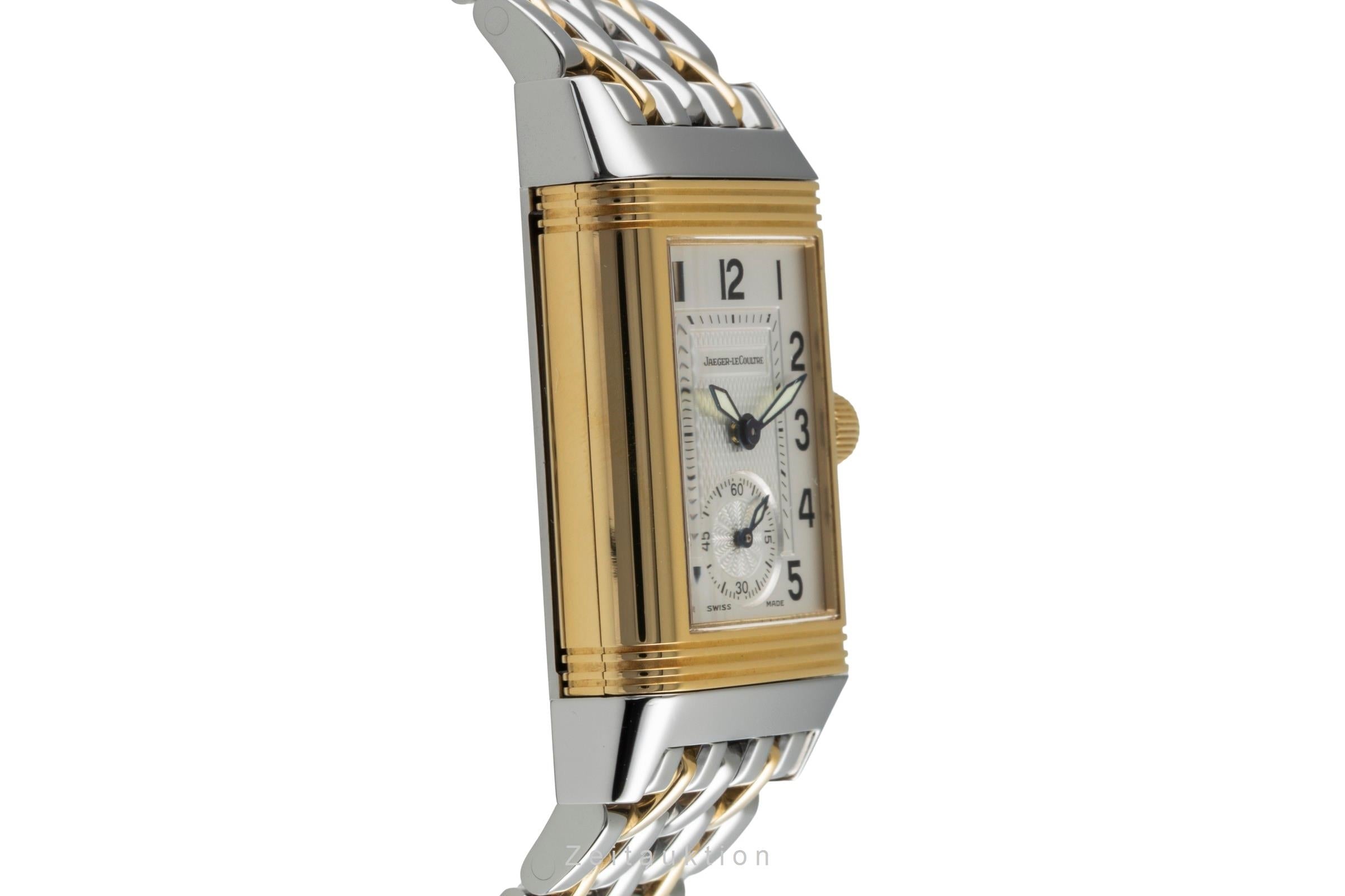 Jaeger LeCoultre Reverso steel / gold manual winding women's watch Q2555170 , 255.5.82  [2507001]