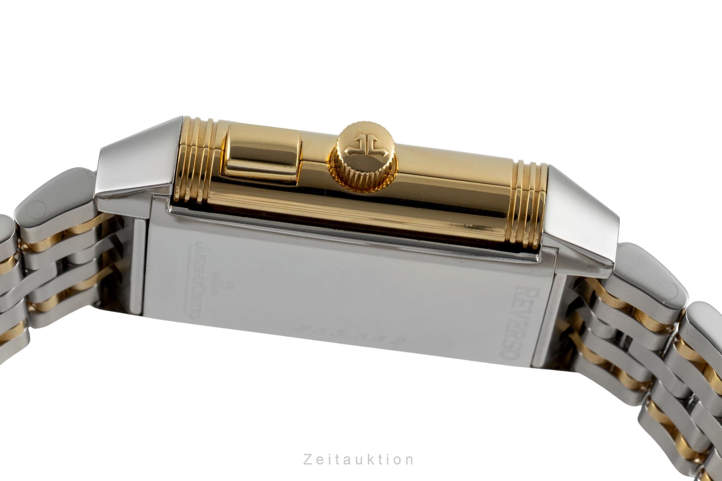 Jaeger LeCoultre Reverso steel / gold manual winding women's watch Q2555170 , 255.5.82  [2507001]