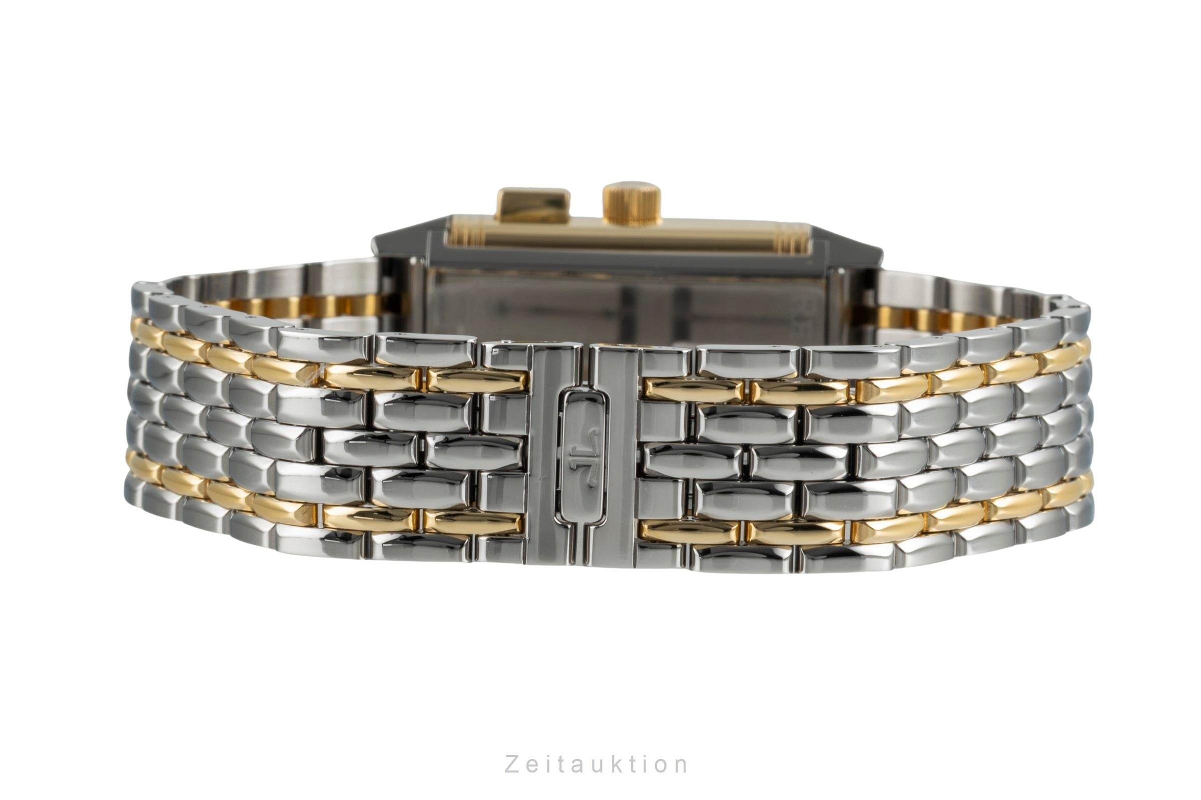 Jaeger LeCoultre Reverso steel / gold manual winding women's watch Q2555170 , 255.5.82  [2507001]