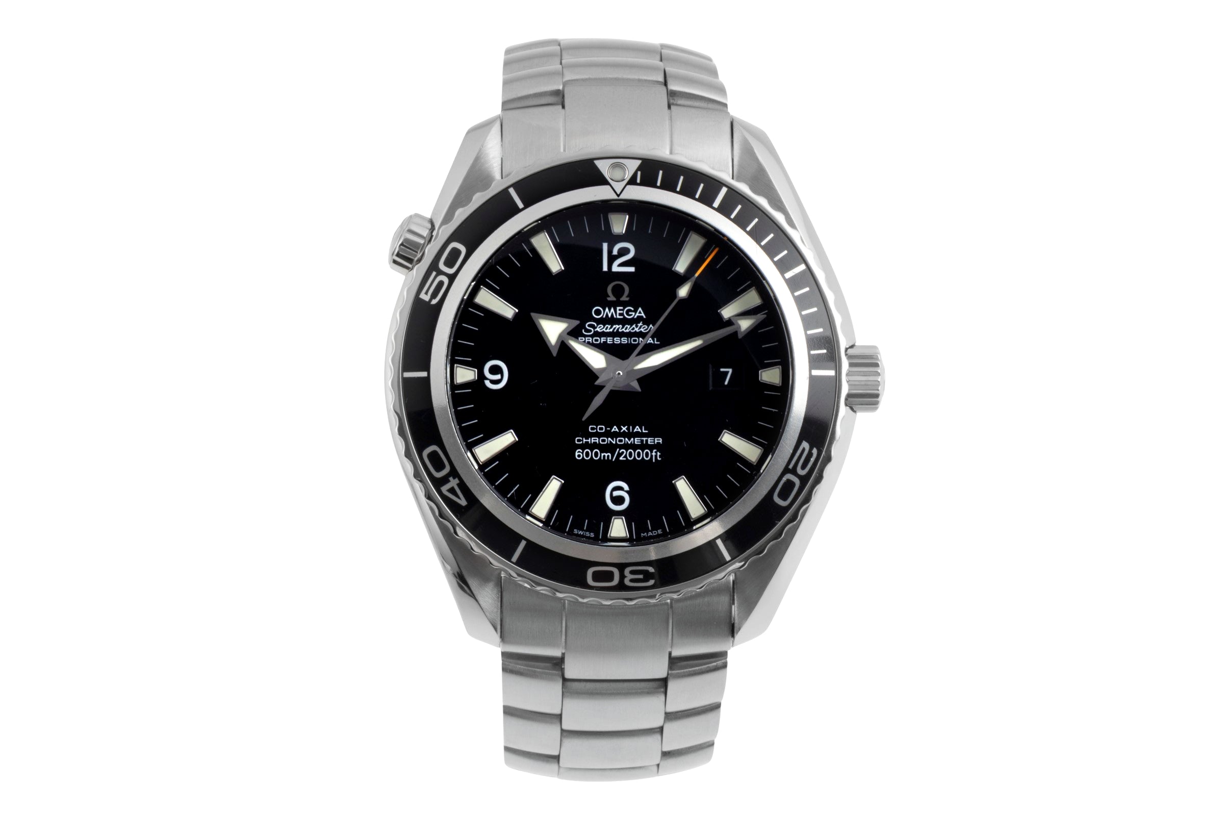 Omega Seamaster steel automatic men's watch 2200.50.00 LP: 9500EUR  [2507002]