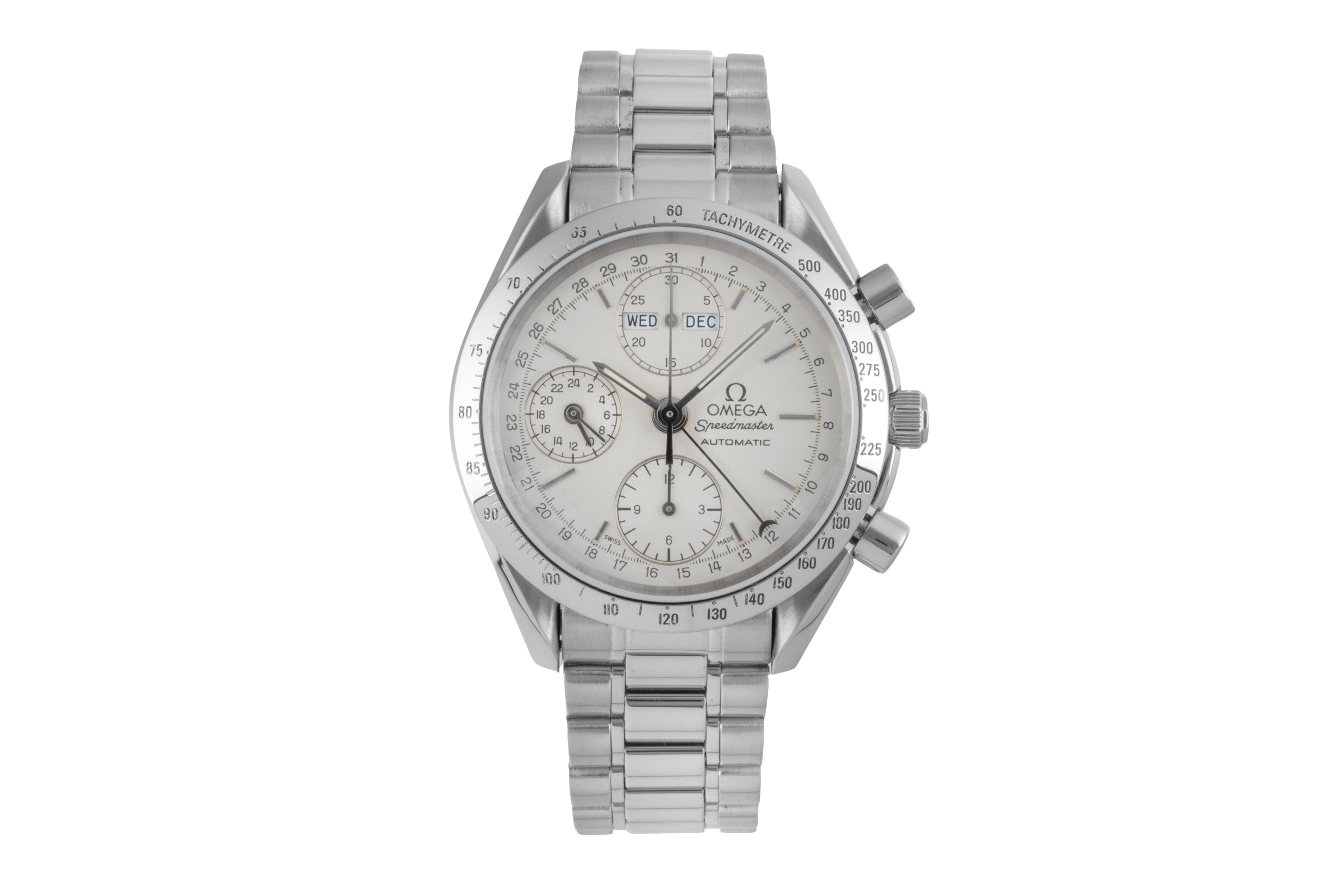 Omega Speedmaster chronograph steel automatic men's watch 3521.30.00  [2507003]