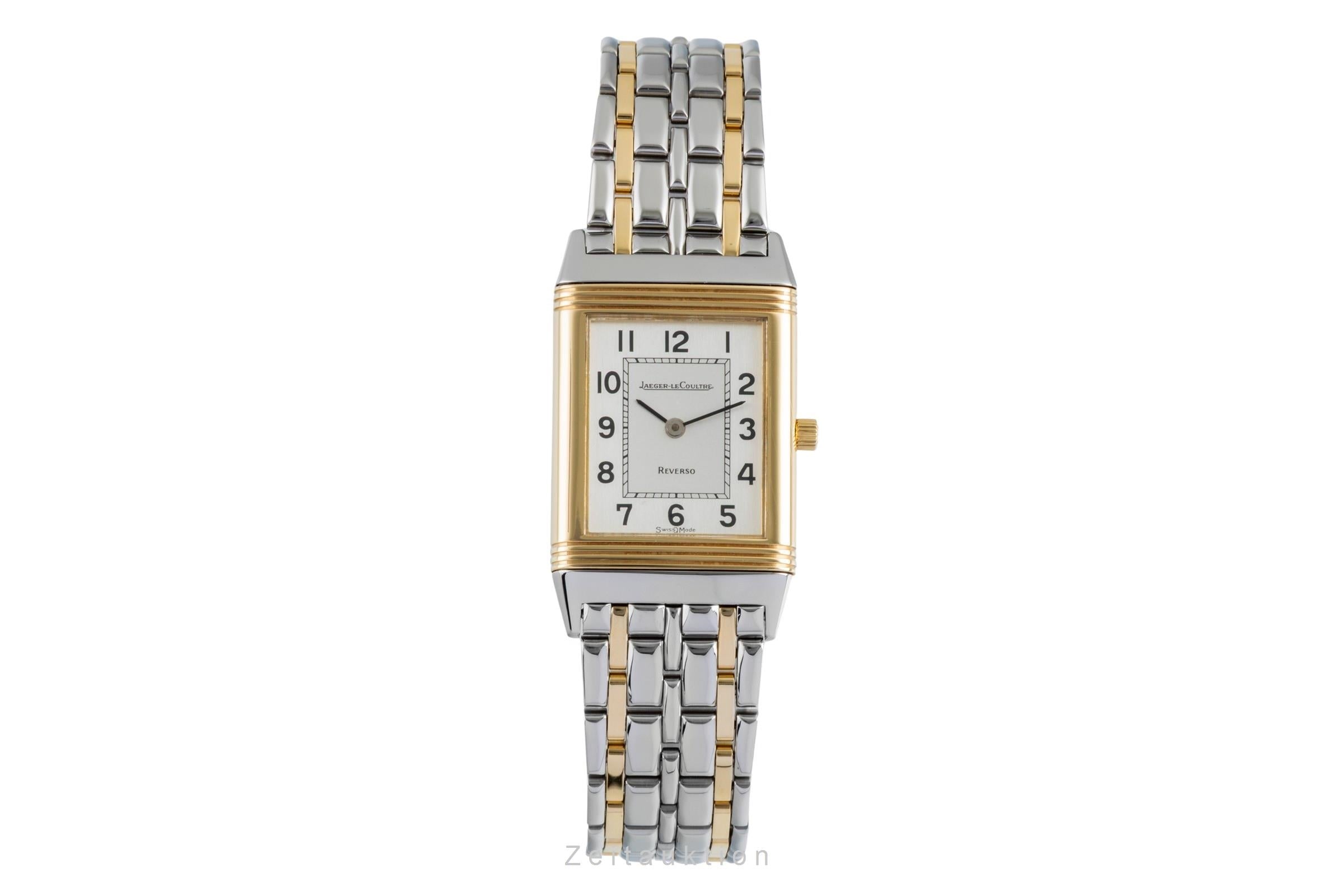 Jaeger LeCoultre Reverso Stahl / Gold Quarz Damenuhr Ref. 140.252.5  [2507014]