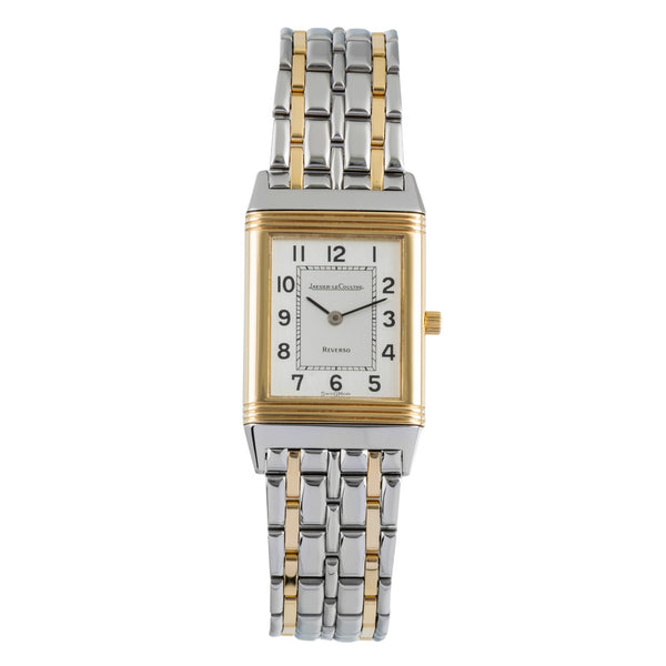 Jaeger LeCoultre Reverso Stahl / Gold Quarz Damenuhr Ref. 140.252.5  [2507014]