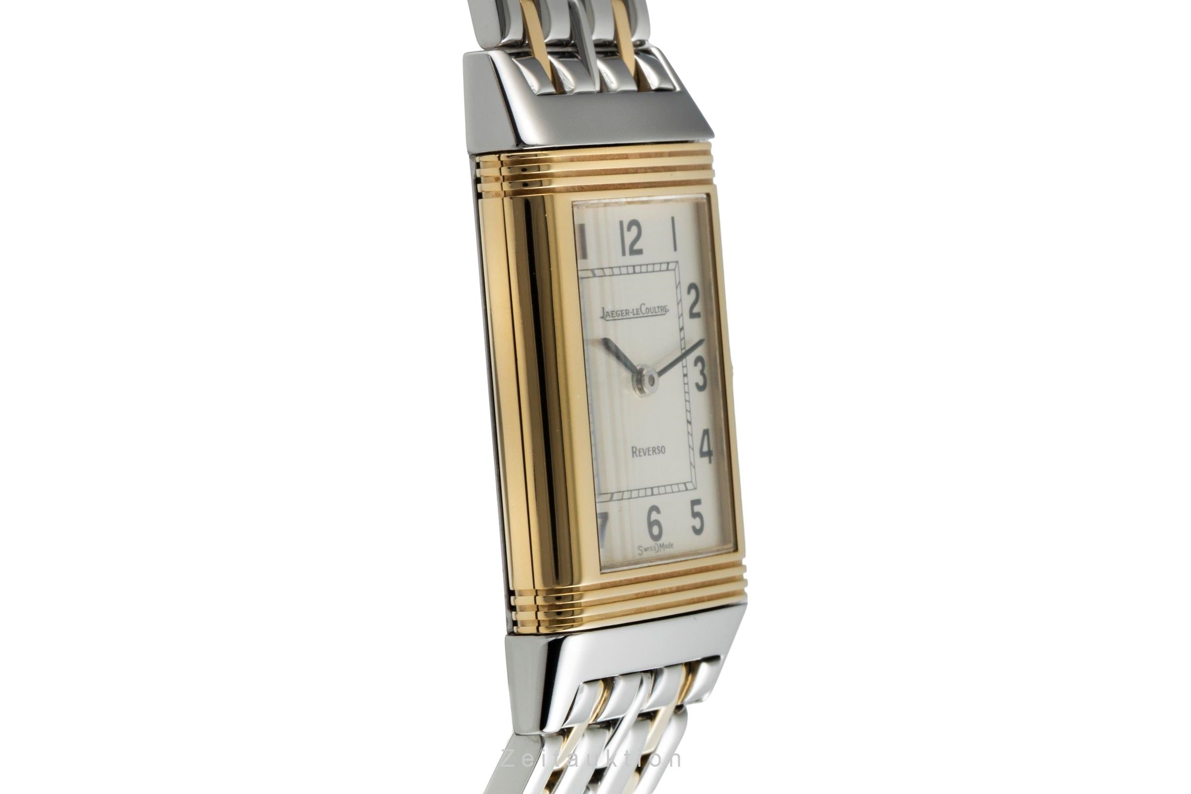 Jaeger LeCoultre Reverso Stahl / Gold Quarz Damenuhr Ref. 140.252.5  [2507014]