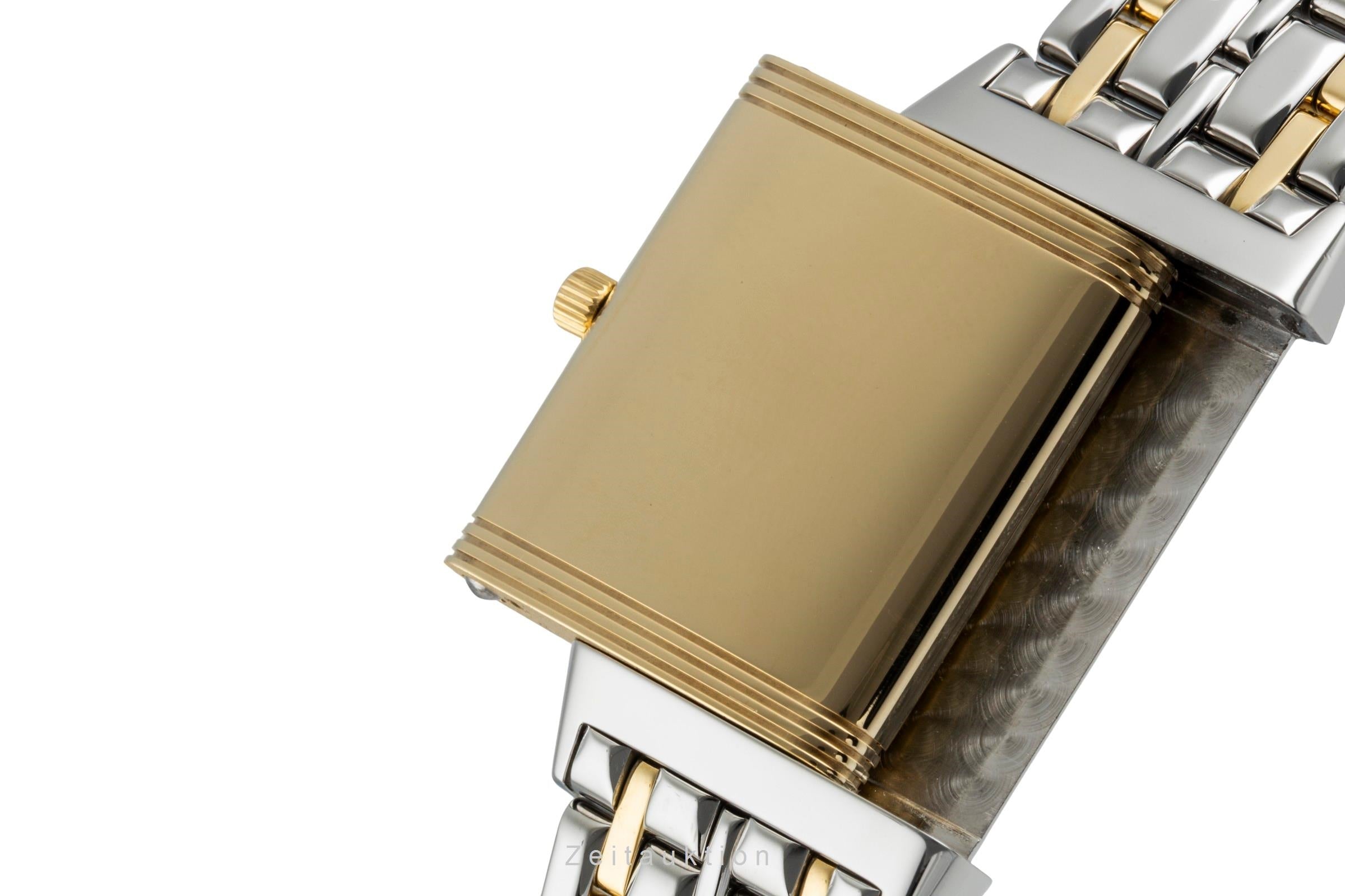 Jaeger LeCoultre Reverso Stahl / Gold Quarz Damenuhr Ref. 140.252.5  [2507014]