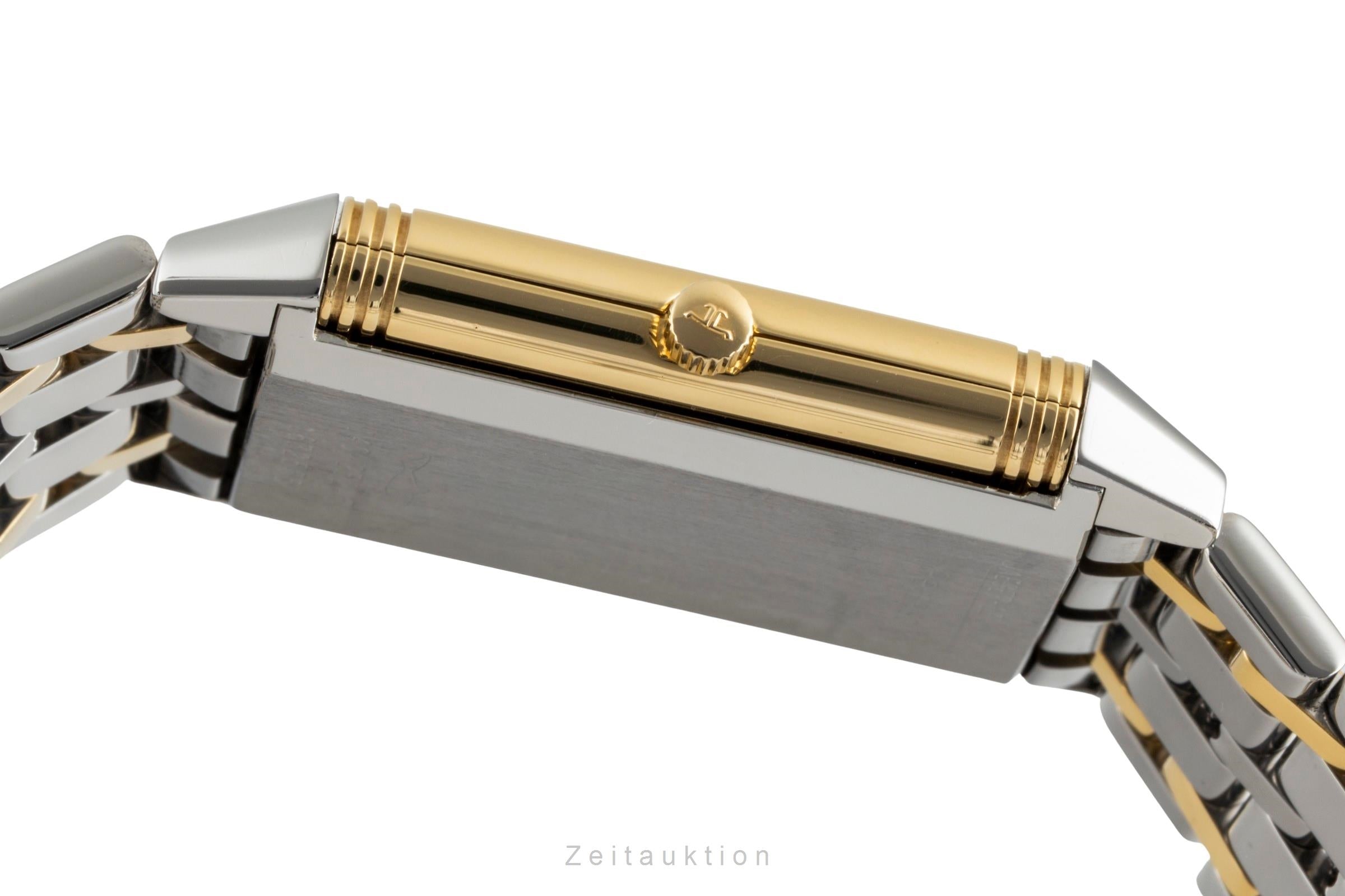 Jaeger LeCoultre Reverso Stahl / Gold Quarz Damenuhr Ref. 140.252.5  [2507014]